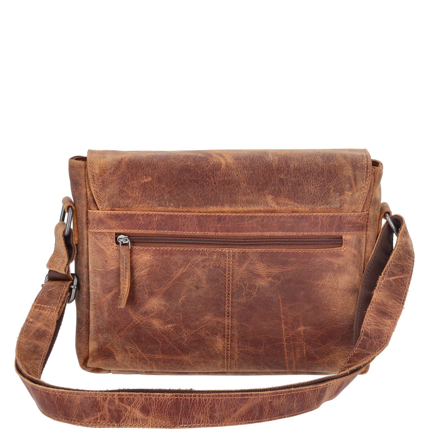 The Skandinavian Brand Umhängetasche The Skandinavian Brand Leder Messenger günstig online kaufen