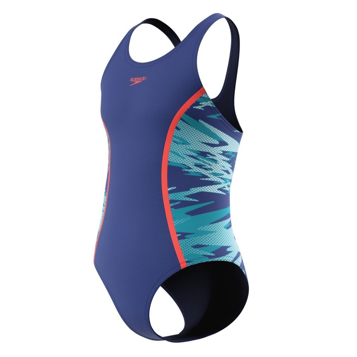 Speedo Badeanzug Hyperboom Splice Muscleback einteiler