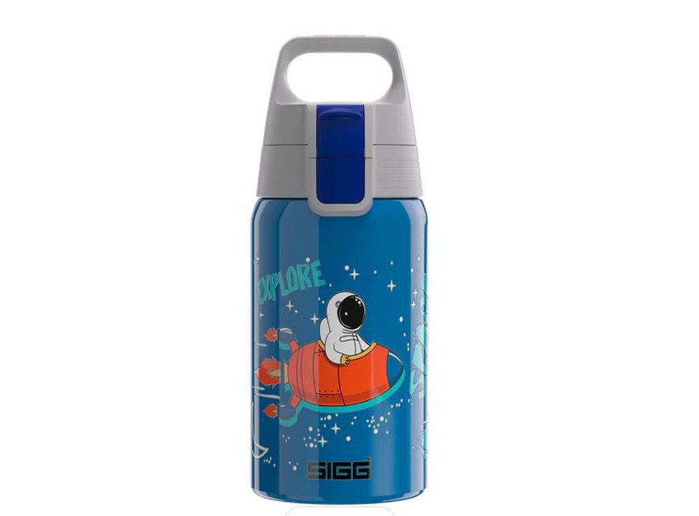 Sigg Trinkflasche Sigg Kinder Trinkflasche Shield ONE Kids 0,5 Liter, tolle Kindertrinkflasche mit schönen Motiven