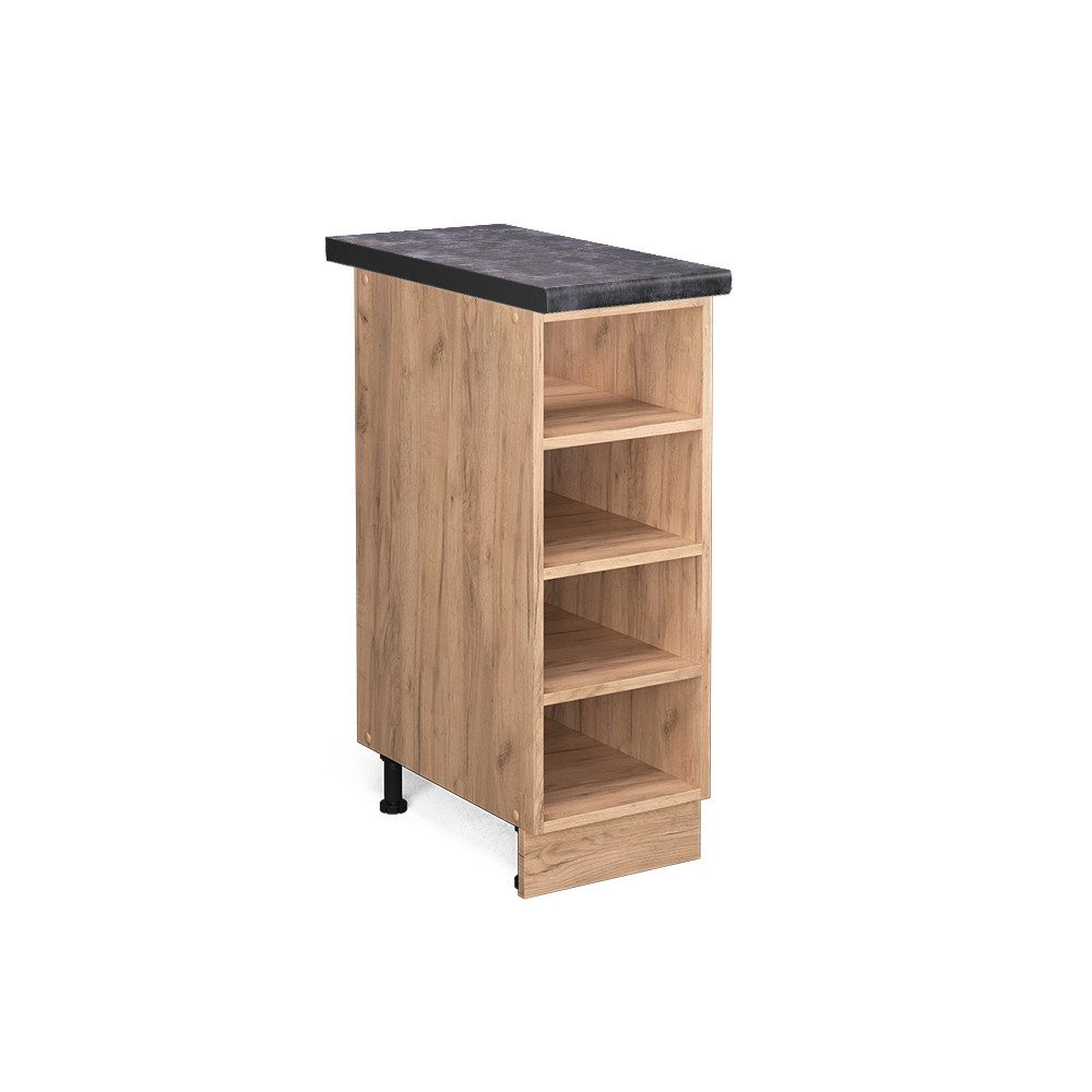 Vicco Unterschrank Fame-Line, Goldkraft Eiche, 30 günstig online kaufen