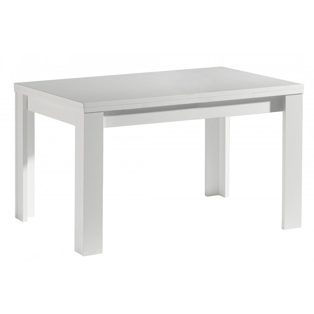 Mäusbacher Esstisch 120 x 80 cm Tisch Esstisch Auszugstisch Küchentisch  Funktionstisch ausziehbar MONZI Weiß