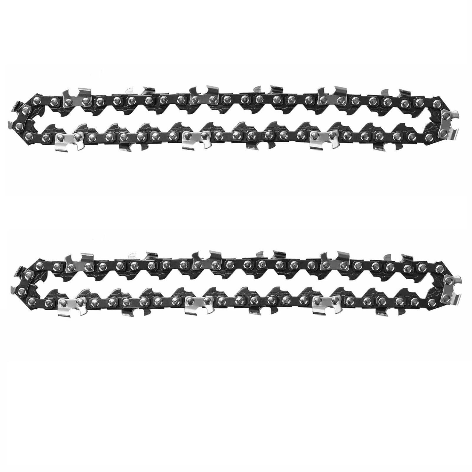 Youyijia Sägekettenschärfgerät Pack of 2 Saw Chains 4 Inch Mini Chainsaw Chain