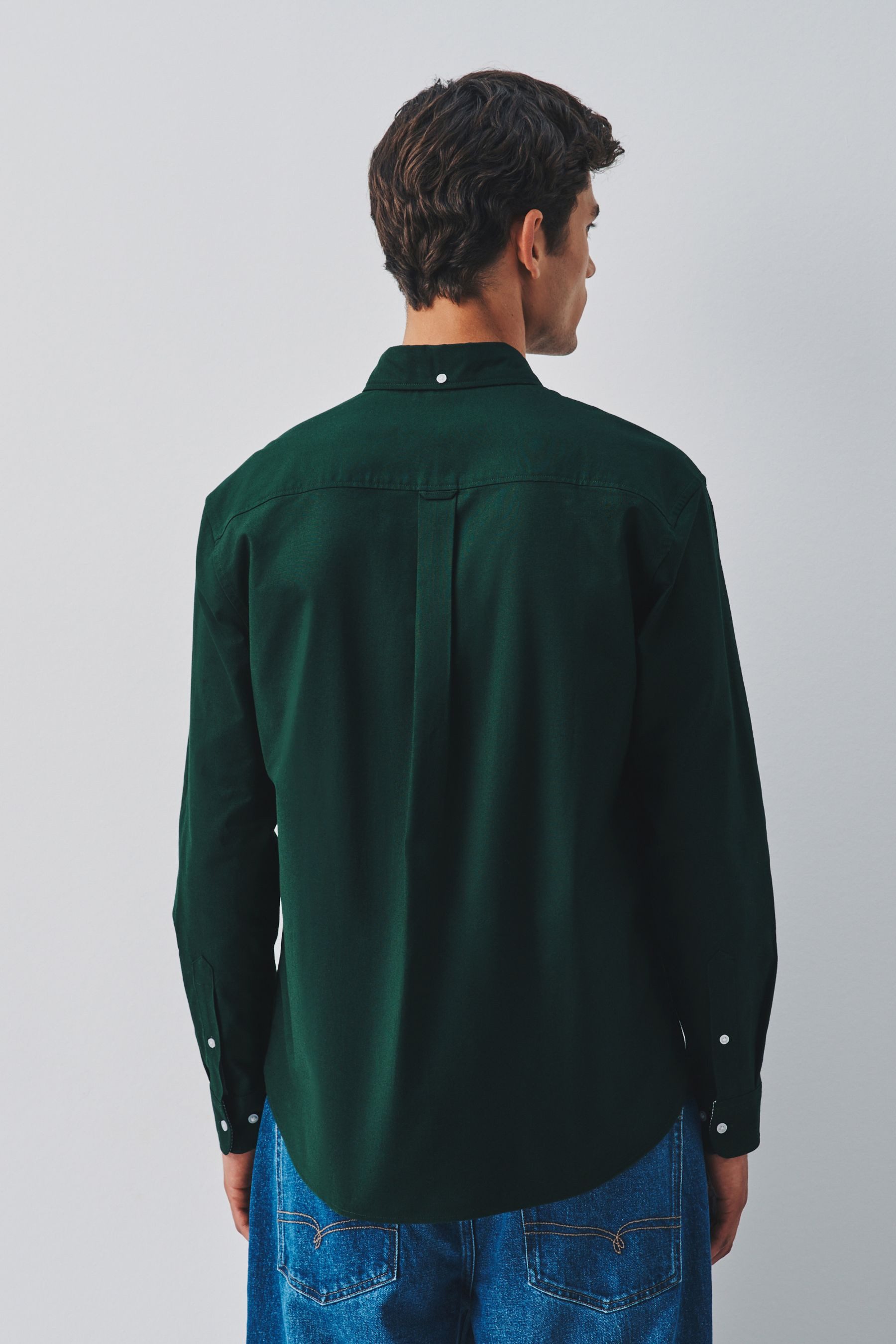 Next Langarmhemd Regular Fit Oxford-Langarmhemd (1-tlg)