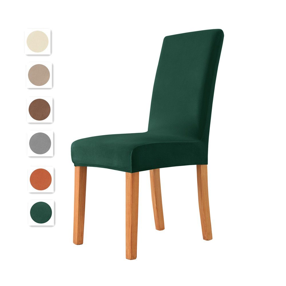XDeer Stuhlhusse Stuhlhussen,Stretch Stuhlhusse Esszimmerstuhl Hussen, günstig online kaufen