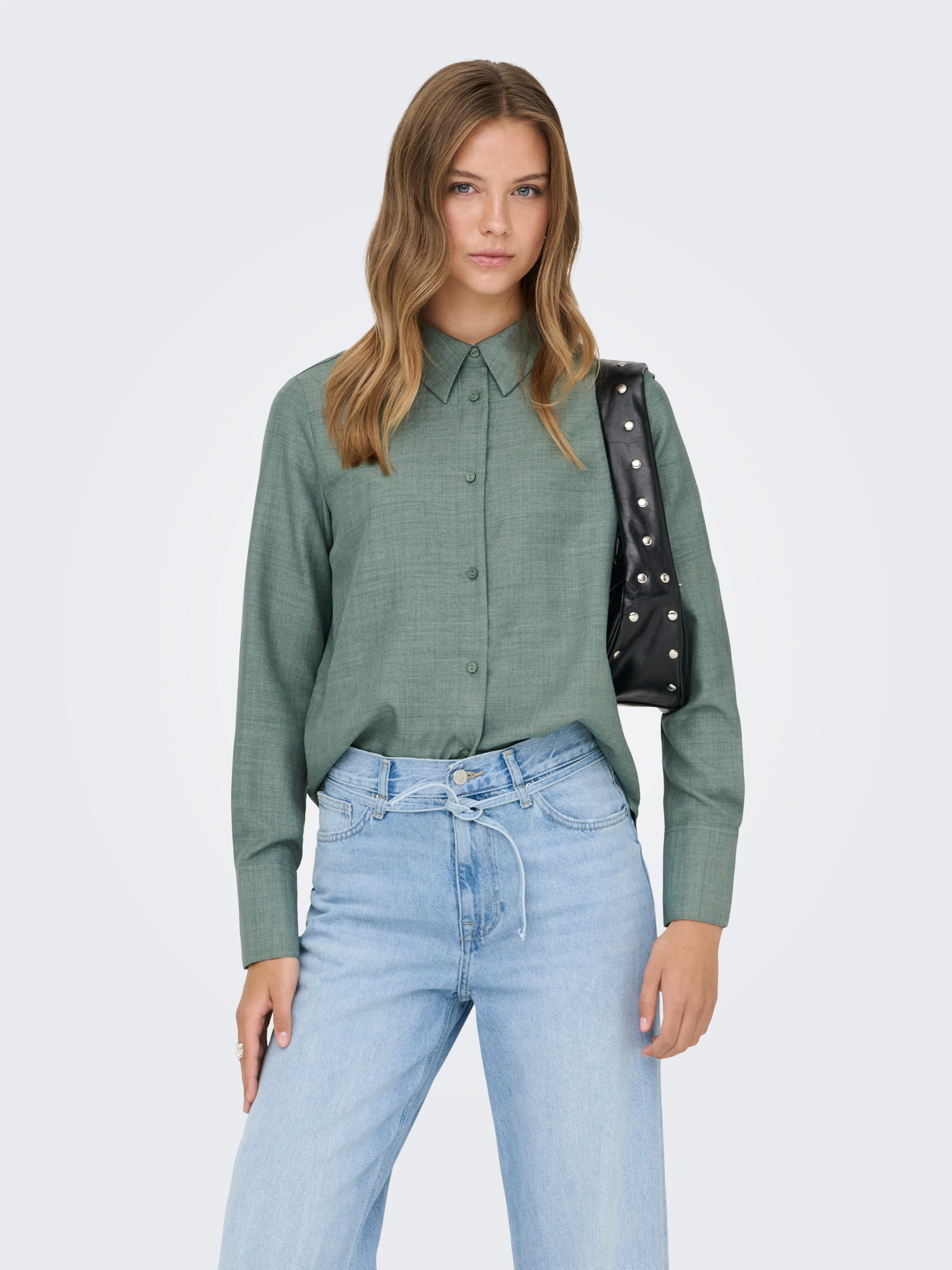 ONLY Hemdbluse ONLBETTY MELLI LS SHIRT günstig online kaufen