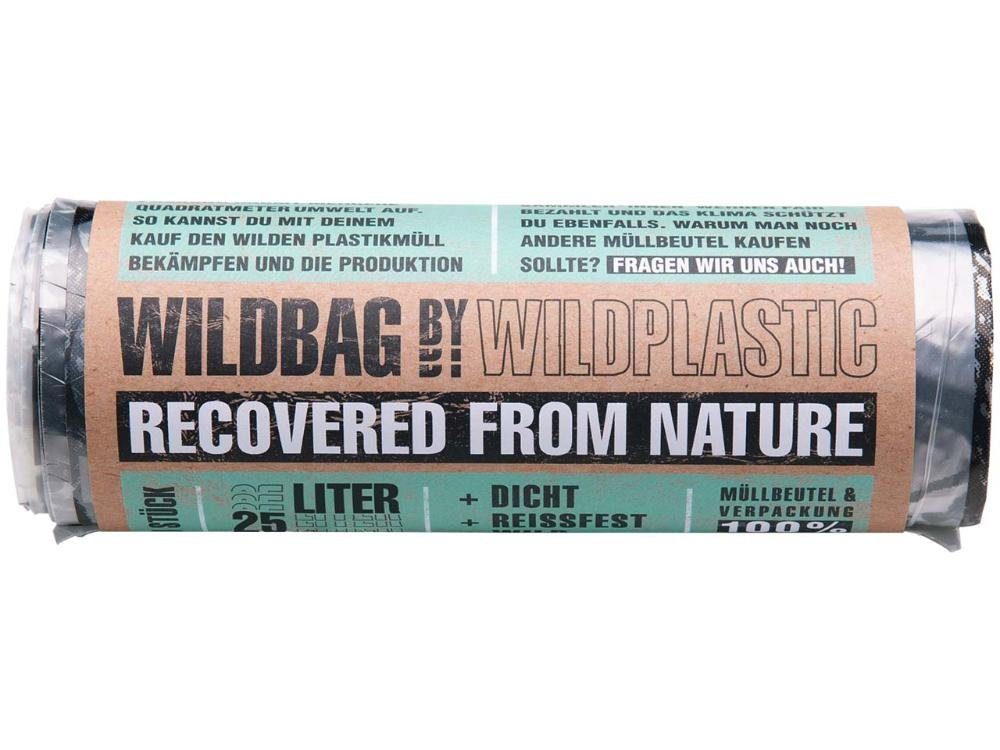 Müllbeutel Recyclin l aus 'Wildbag' 25 Müllbeutel Wildplastic WILDPLASTIC