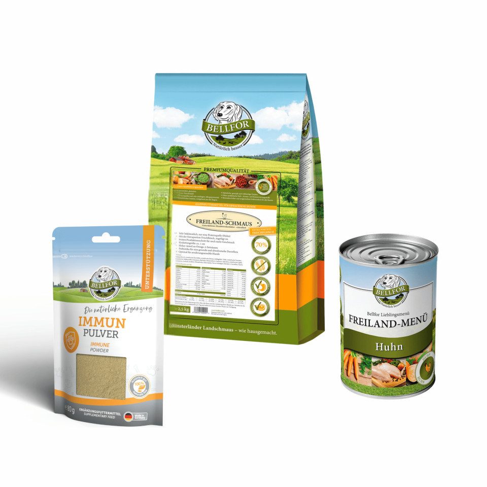 Bellfor Bellfor Französische Bulldogge Futter Set, für: Hunde