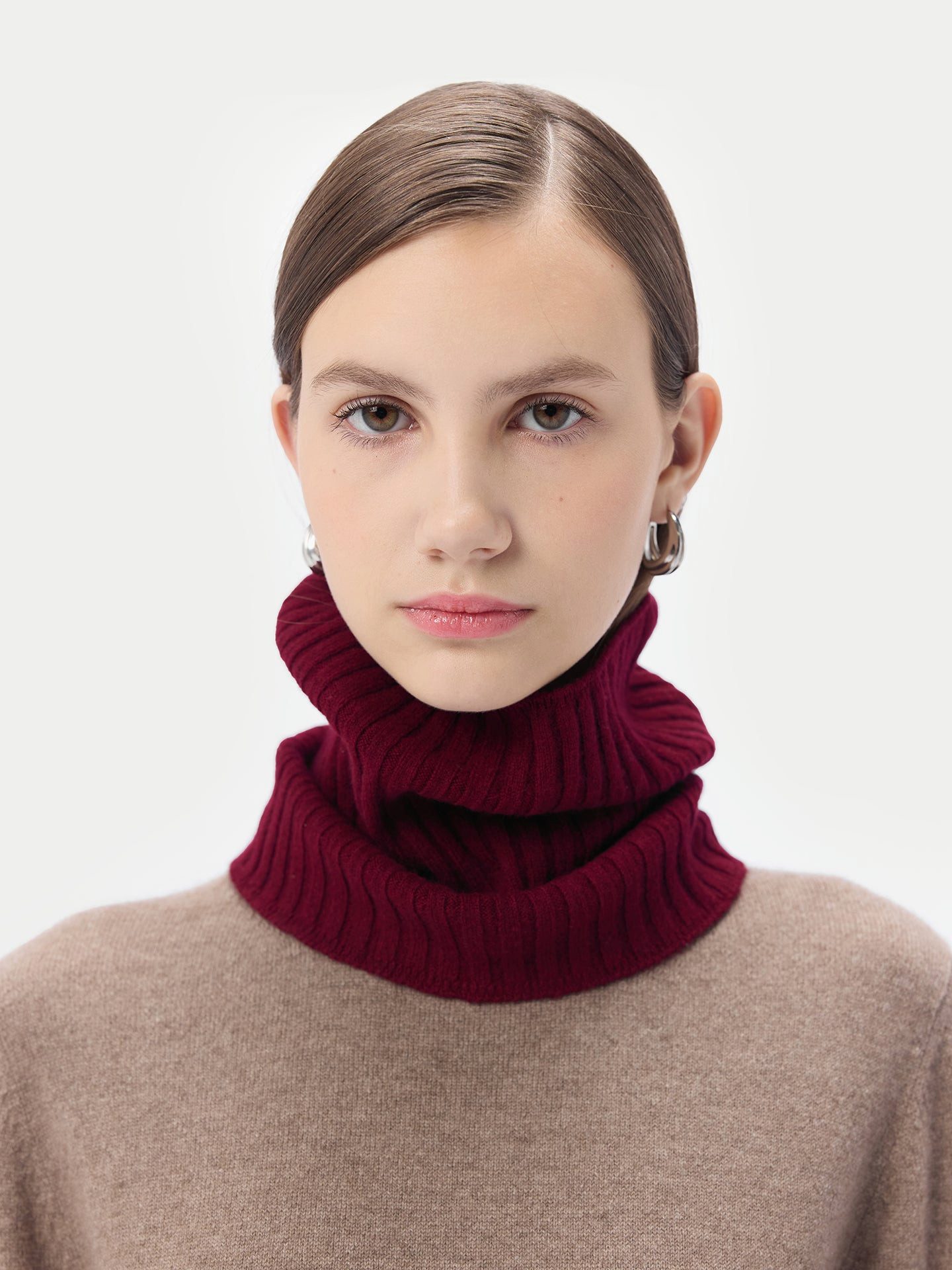 GOBI Cashmere Strickschal Kaschmir-Schal mit Stehkragen günstig online kaufen