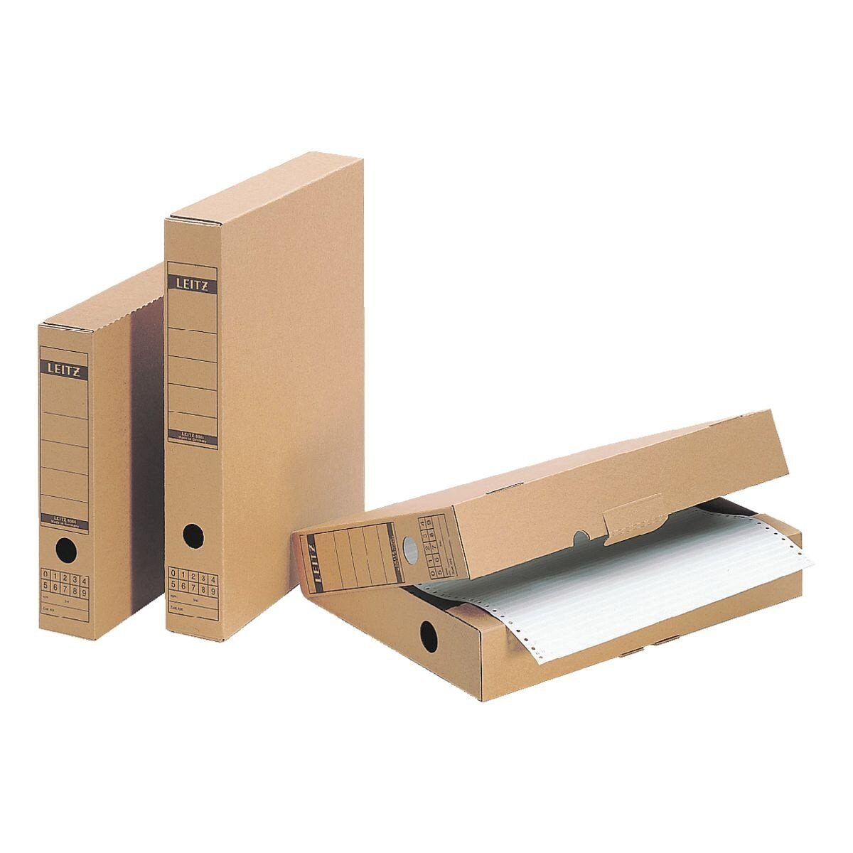 LEITZ Archivcontainer 6084 (10 St), Archivschachtel extra stark