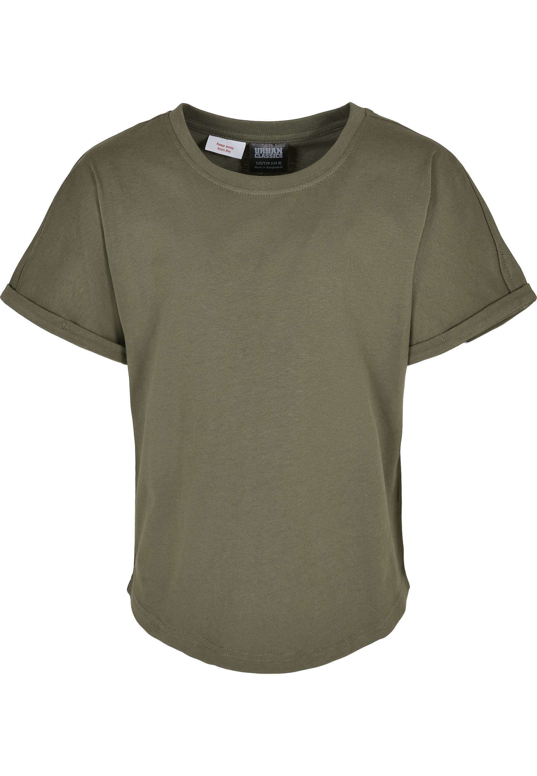 Longsleeve Urban Classics Herren Boys Long Shaped Turnup Tee