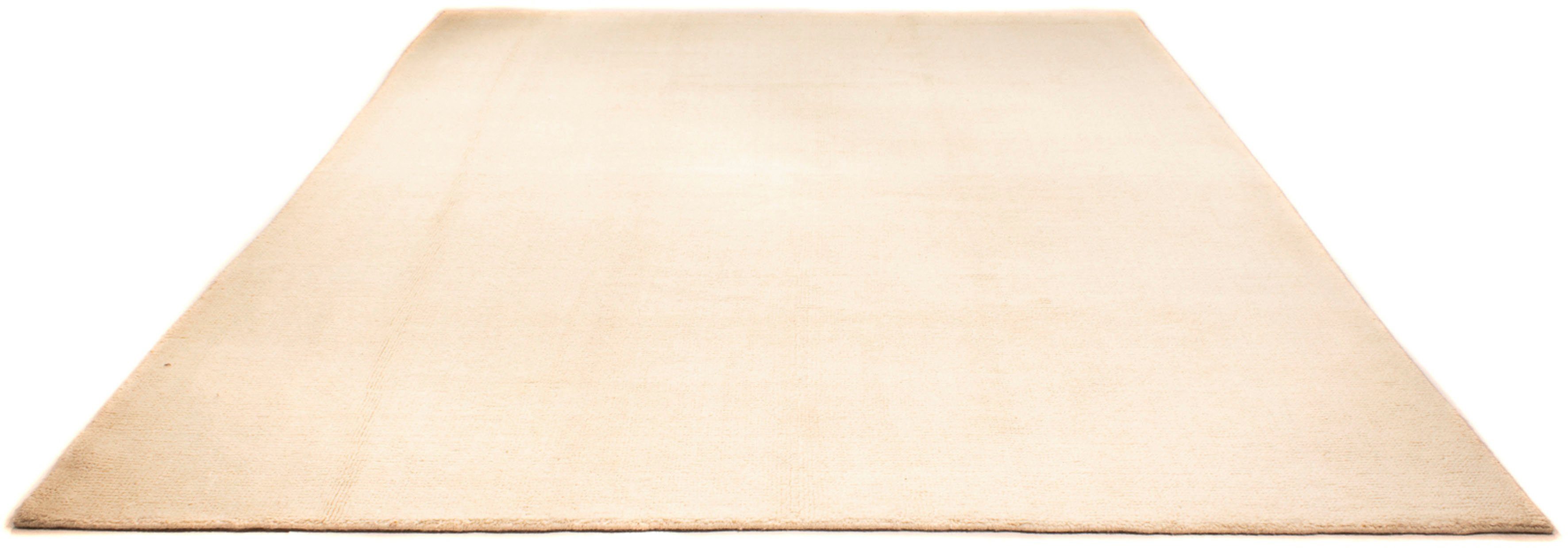 Wollteppich Gabbeh - Loribaft Softy - 300 x 250 cm - beige, morgenland, rechteckig, Höhe: 12 mm, Wohnzimmer, Einzelstück