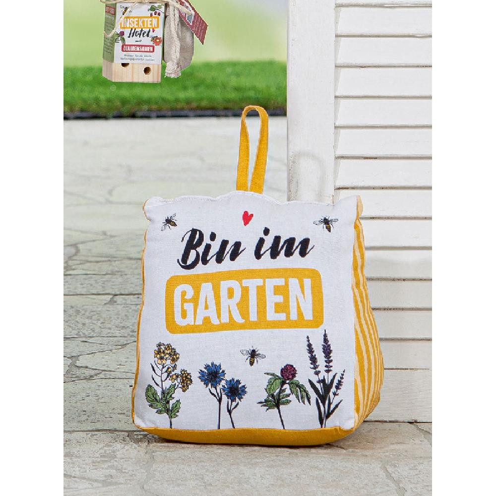 GILDE Türstopper Türstopper Dreieck Bin im Garten – Bild 3 von 3
