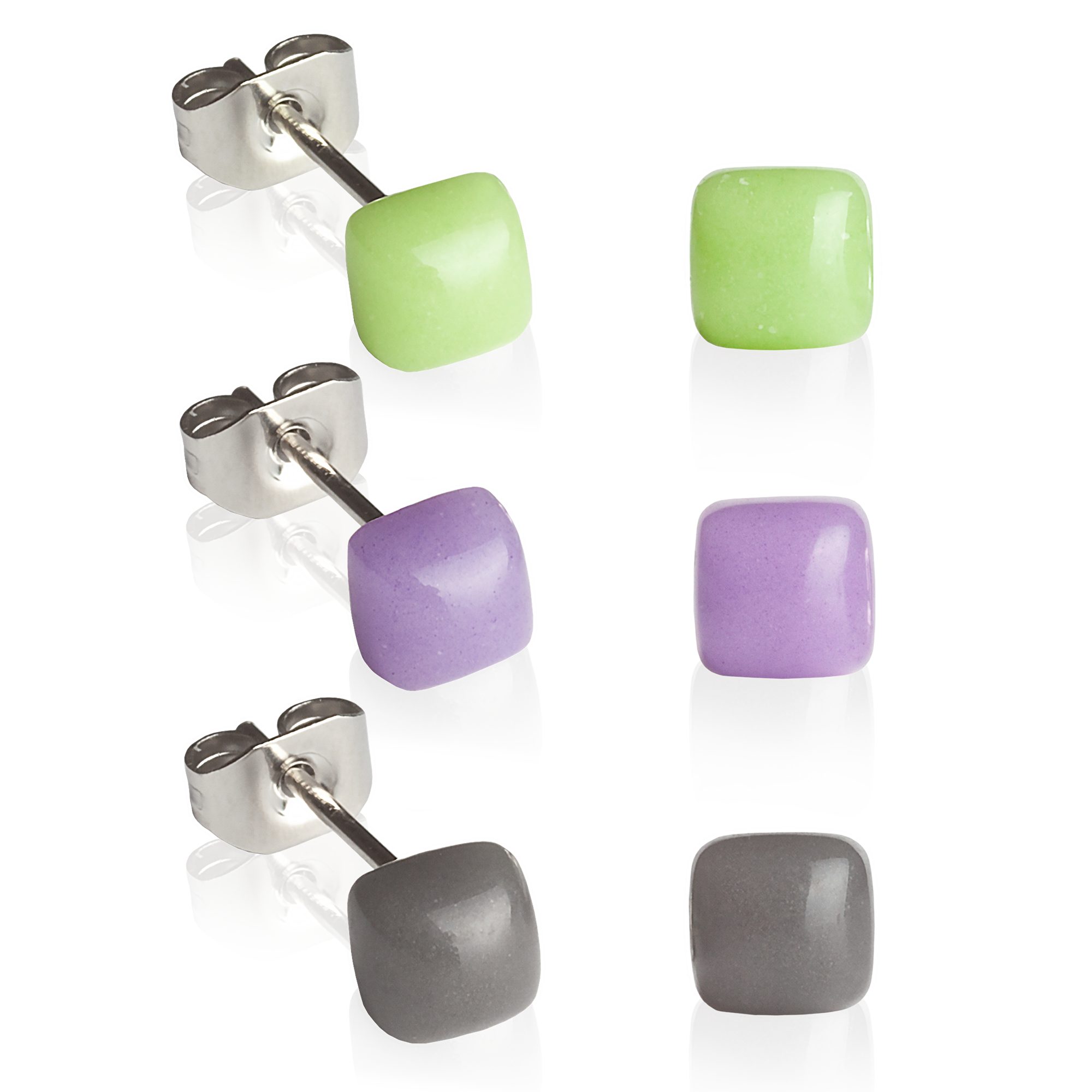ALEXASCHA Ohrstecker-Set Geometrische Ohrringe 3er Set günstig online kaufen