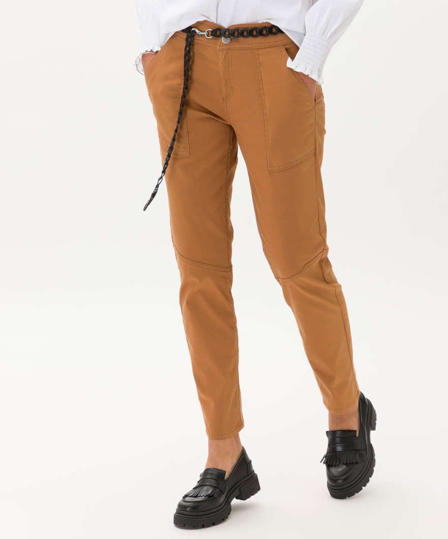 S, dekorativem Style Brax 5-Pocket-Hose Verkürzte mit Stitching Five-Pocket-Hose MERRIT