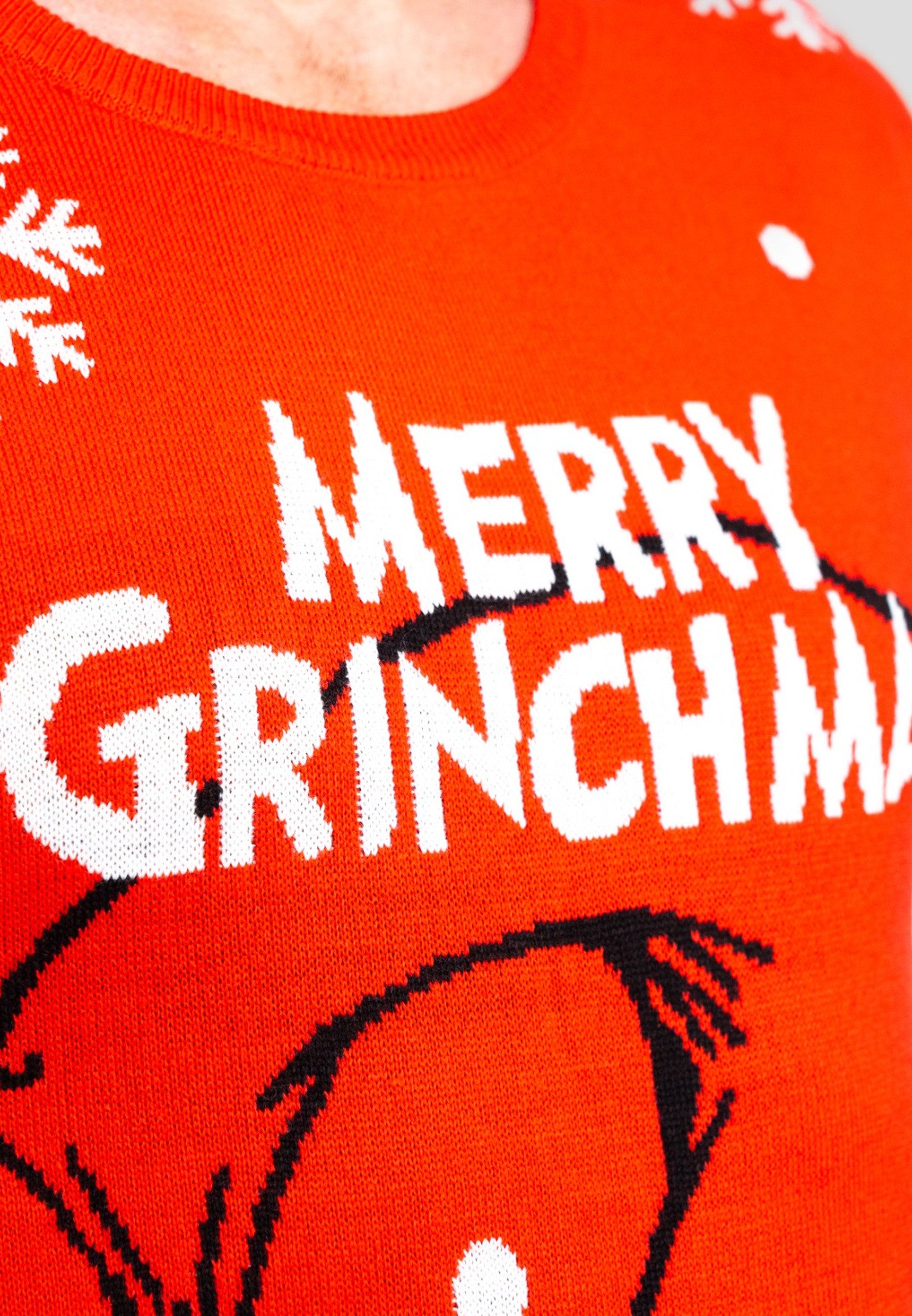United Labels® Weihnachtspullover The Grinch Weihnachtspullover Winter Pullover Ugly Christmas Sweater