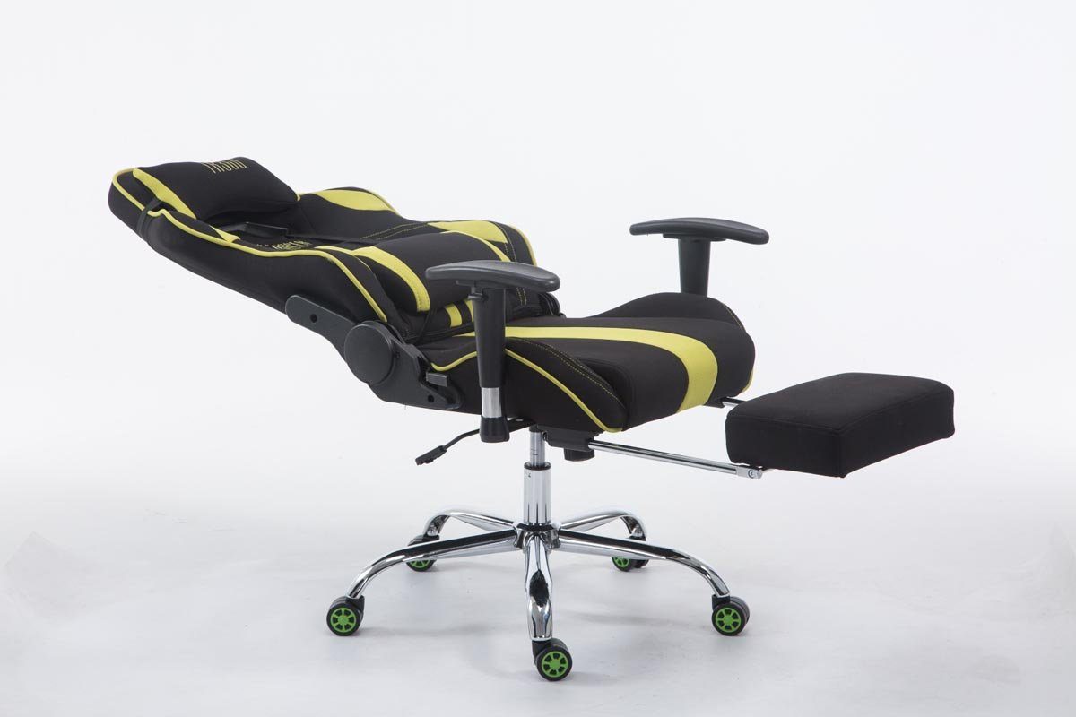 Fußablage schwarz/grün mit/ohne Stoff, Gaming CLP Chair Limit