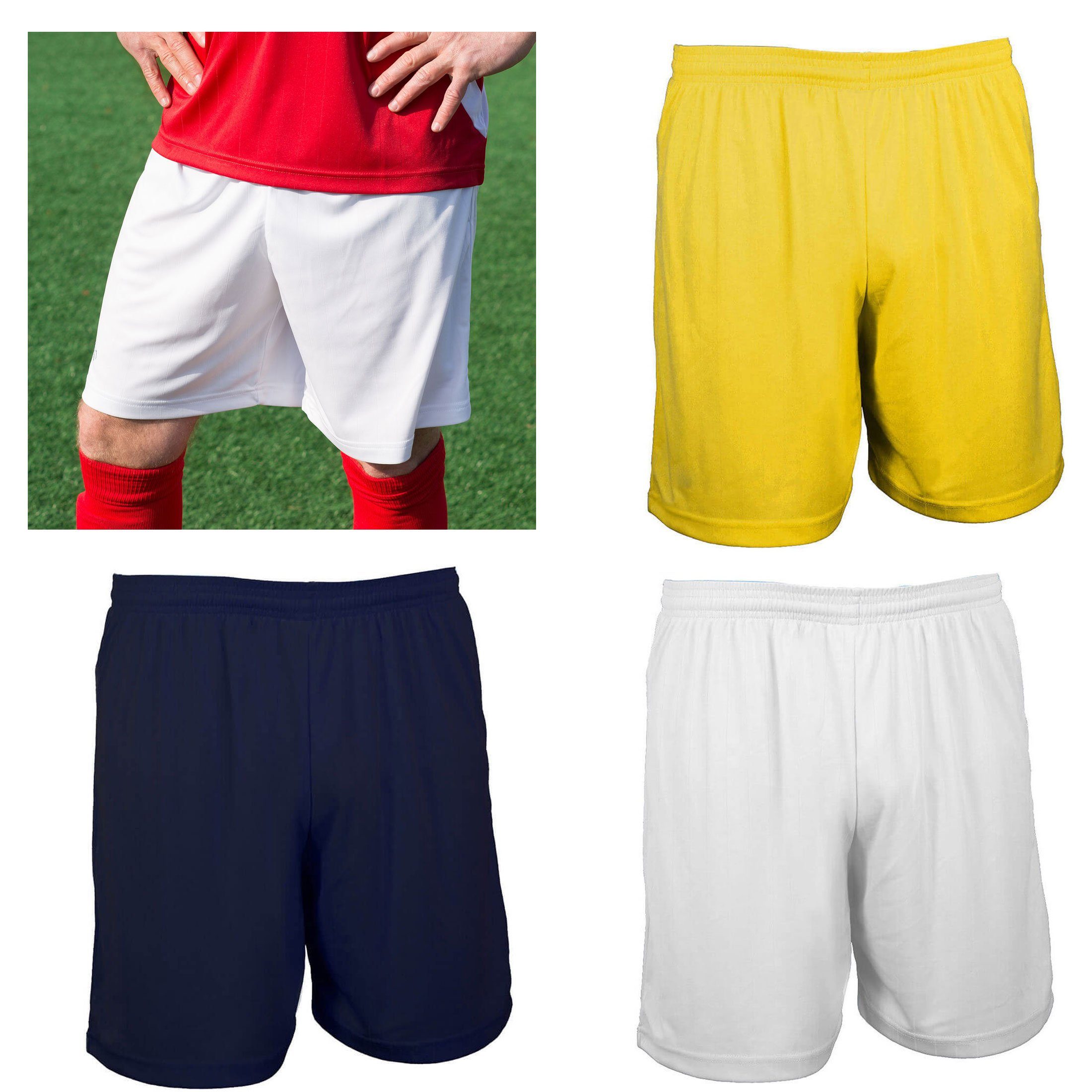 Fußballtrikot Geco kurze Fußball Hose Boreas Shorts Trikothose neutral ohne Logo