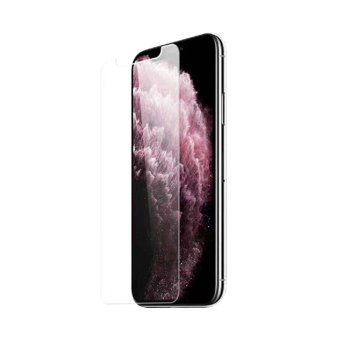 Ventarent Schutzfolie Panzerfolie für Apple iPhone 12, (Displayschutz 9H Härtegrad, 2-St., + Reinigungsset), Displayfolie Schutzfolie 2 Stück für iPhone 12 / 11 / XR Glas Folie