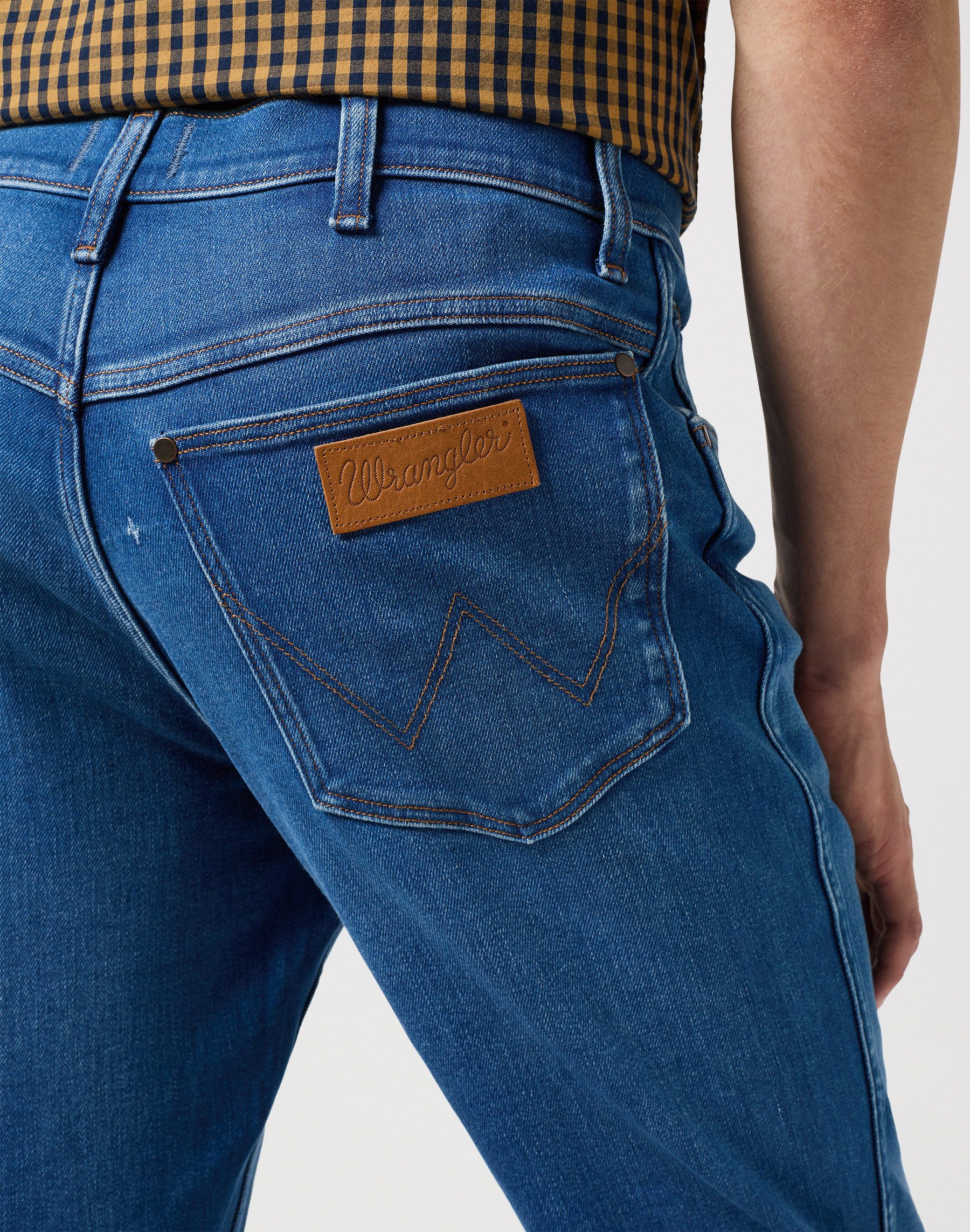 Wrangler 5-Pocket-Jeans River FREE TO STRETCH Regular fit