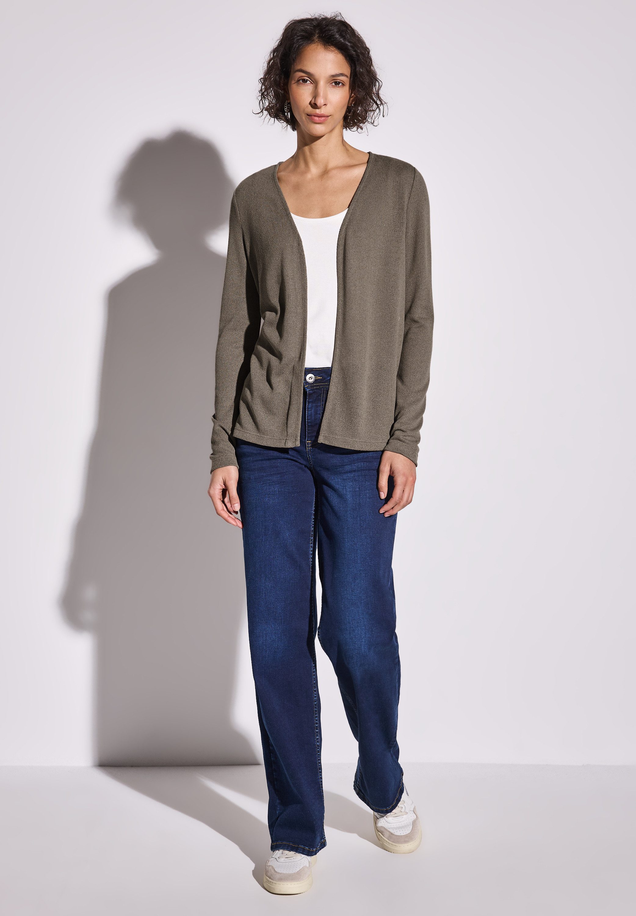 STREET ONE Cardigan verschlusslos