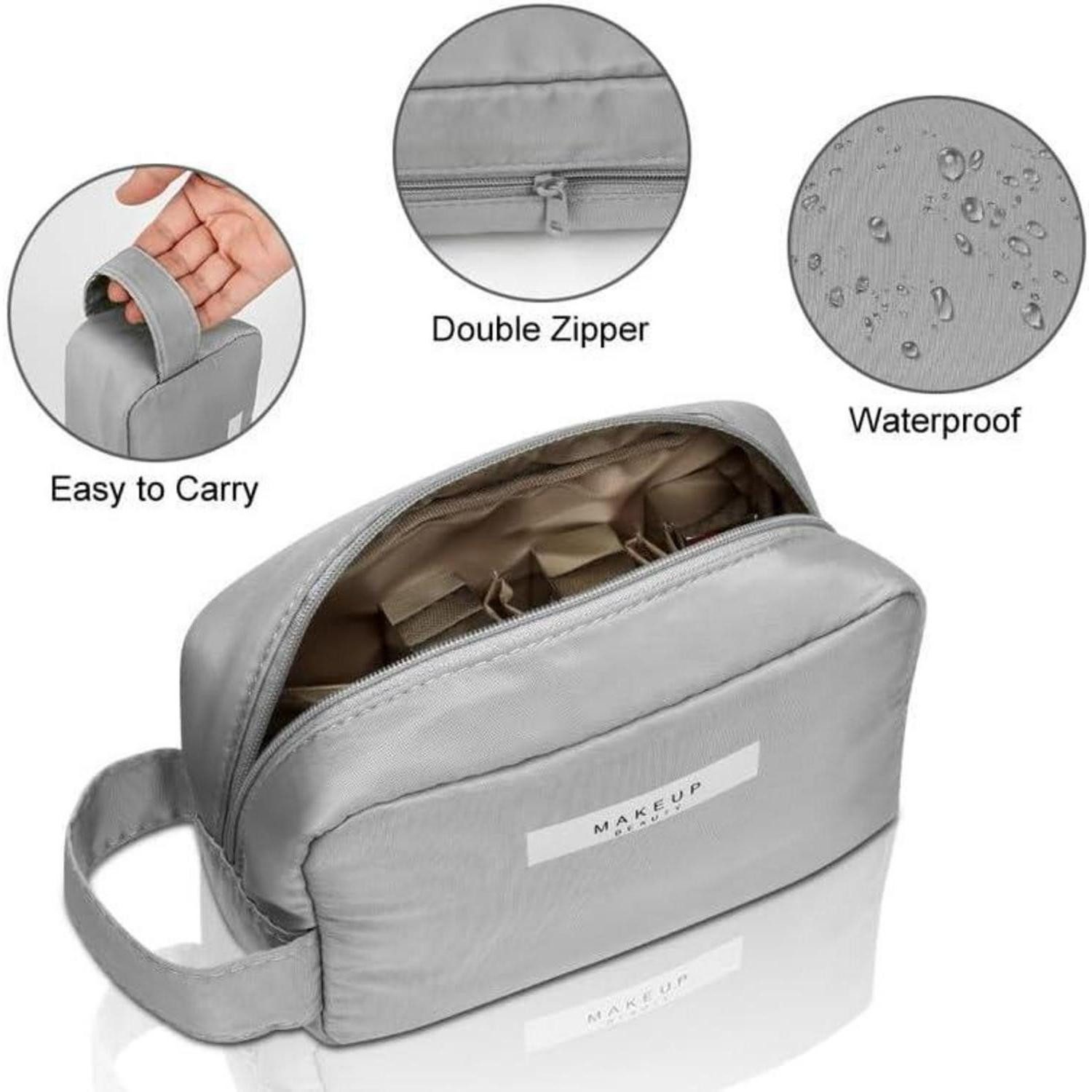 LuxusKollektion Kosmetiktasche Kosmetiktasche wasserdicht, Make-up-Tasche großes