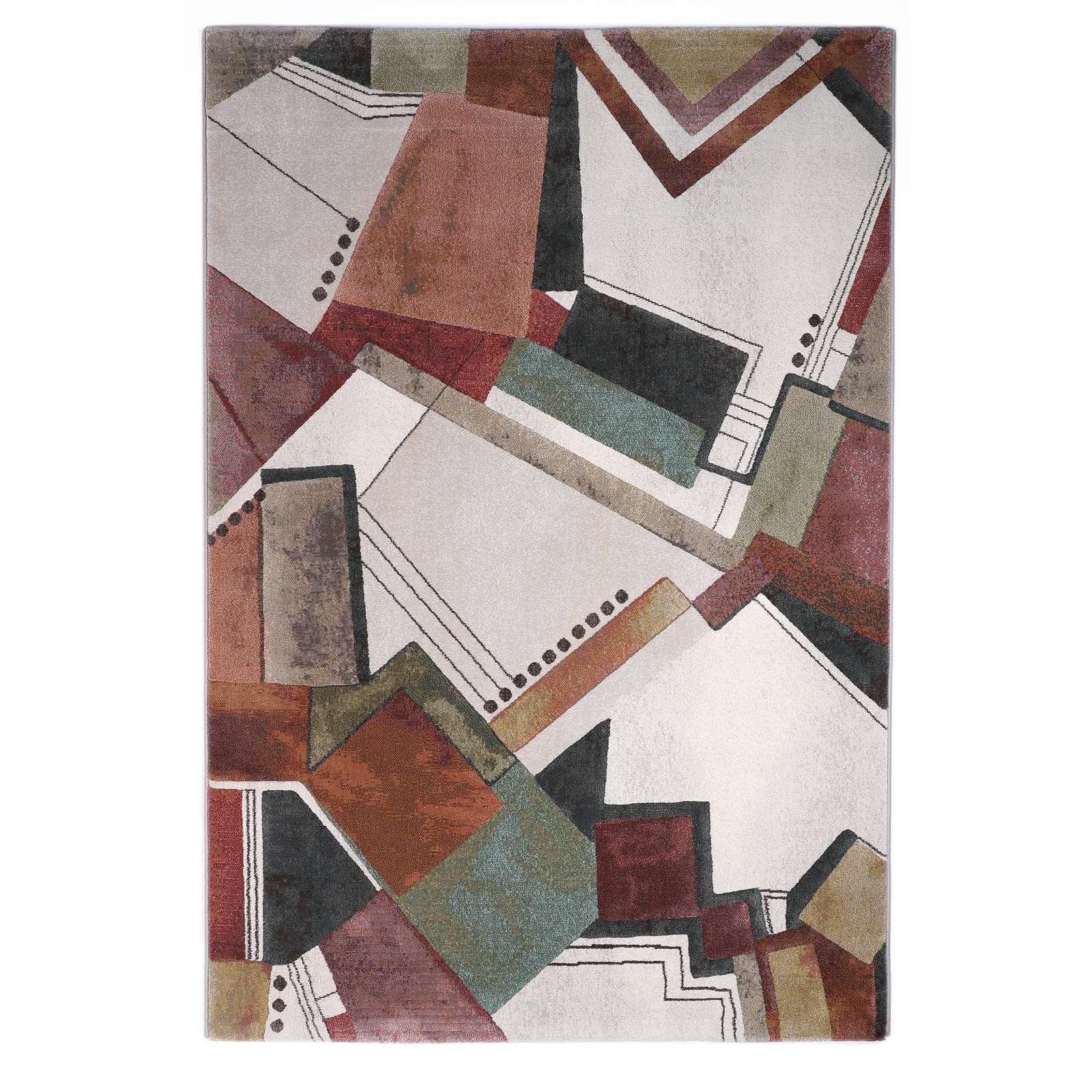TaraCarpet Teppich Kurzflorteppich Argo 63732, rechteckig, günstig online kaufen