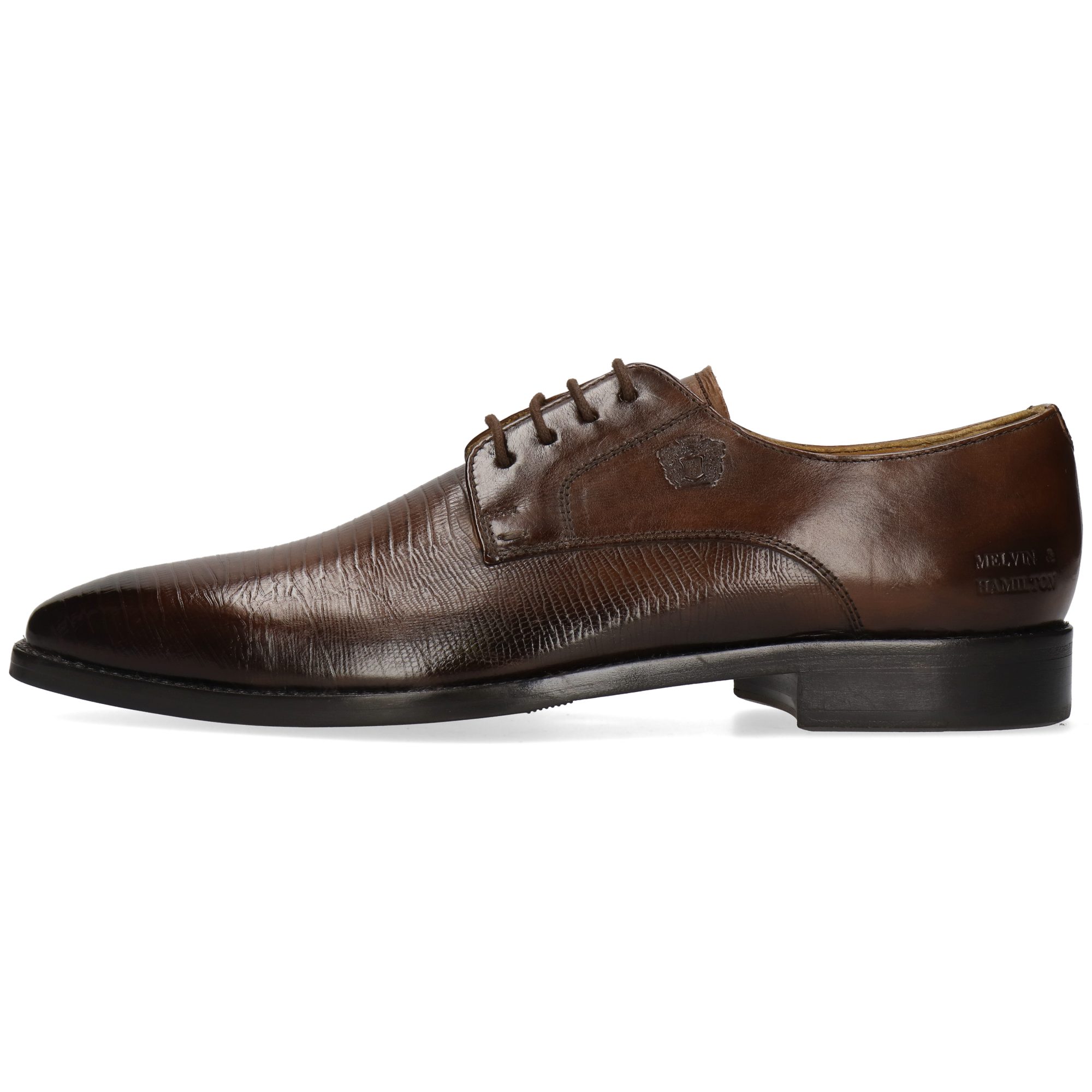 Melvin & Hamilton Martin 1 Leder-Derby Schuhe für Herren Schnürschuh Flache Absätze, Echtes Leder, Vegetabile Gerbung