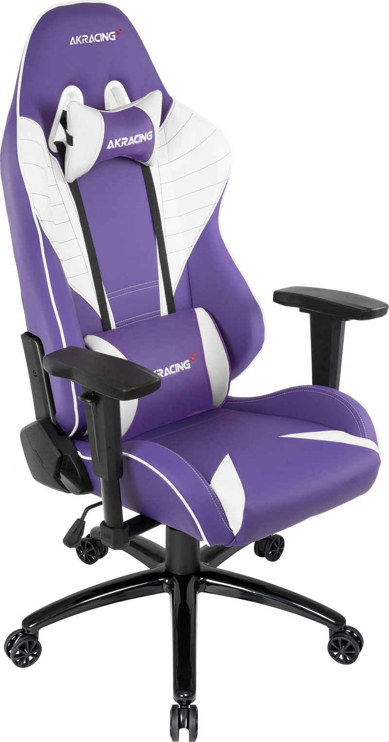 AKRacing Gaming-Stuhl »"AKRACING" Core SX AK-SX-LAVENDER Gaming Stuhl, Hochwertiges Kunstleder, 3D-Armlehnen, Stahlrahmen, lila«