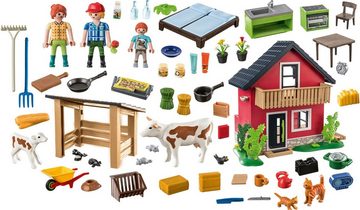 Playmobil® Konstruktions-Spielset Bauernhaus (71248), Country, teilweise aus recyceltem Material; Made in Germany