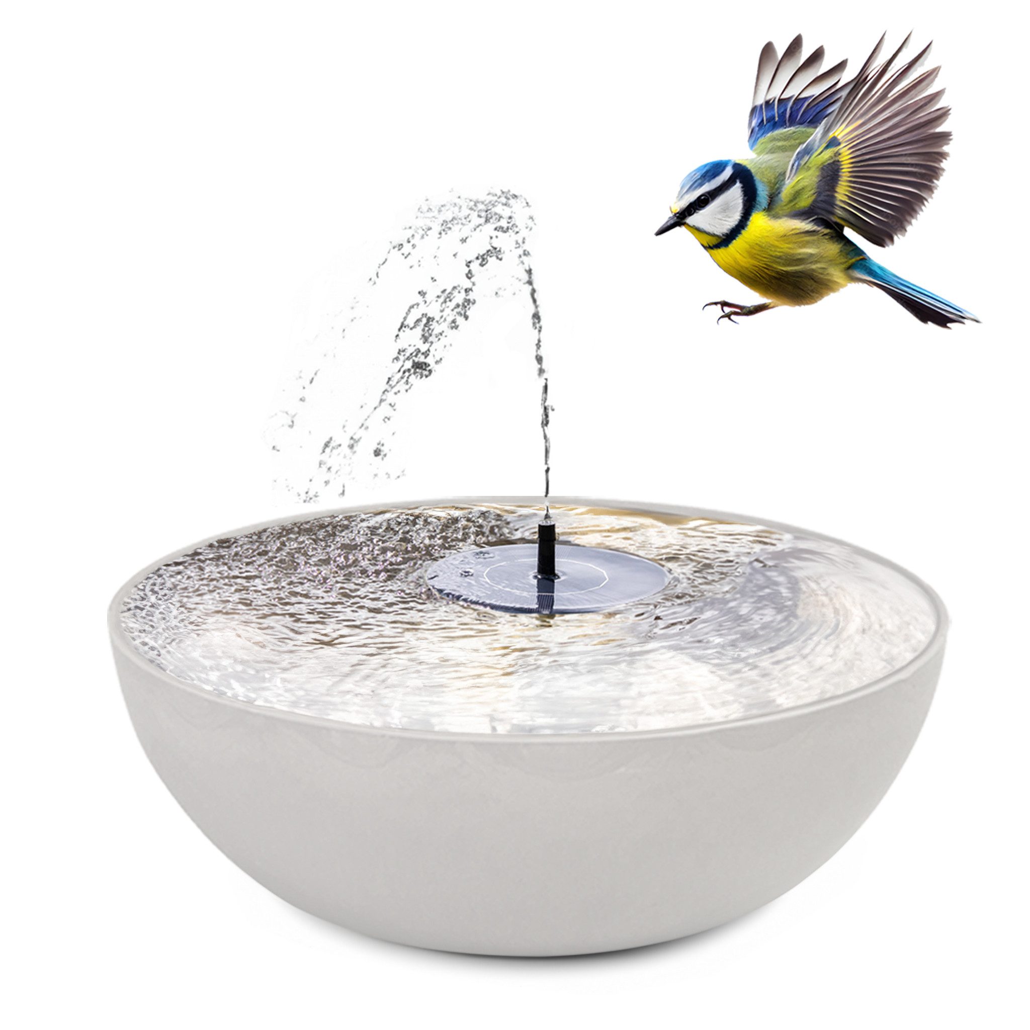 matches21 HOME & HOBBY Wasserspiel Solar-Brunnen günstig online kaufen
