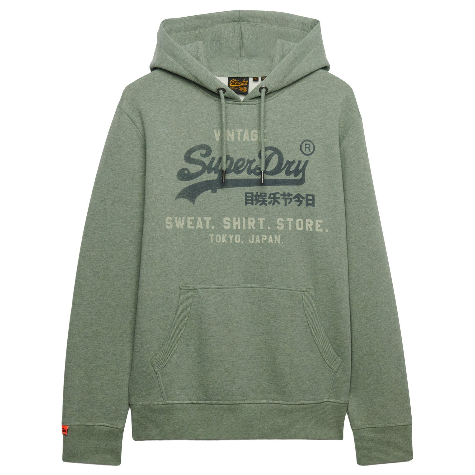 Superdry Sweatshirt Herren Sweatshirt Baumwolle Vl Heritage Relaxed Hood