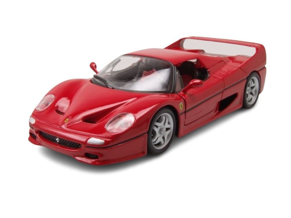 Bburago Modellauto Ferrari F50 1996 rot, Maßstab 1:24
