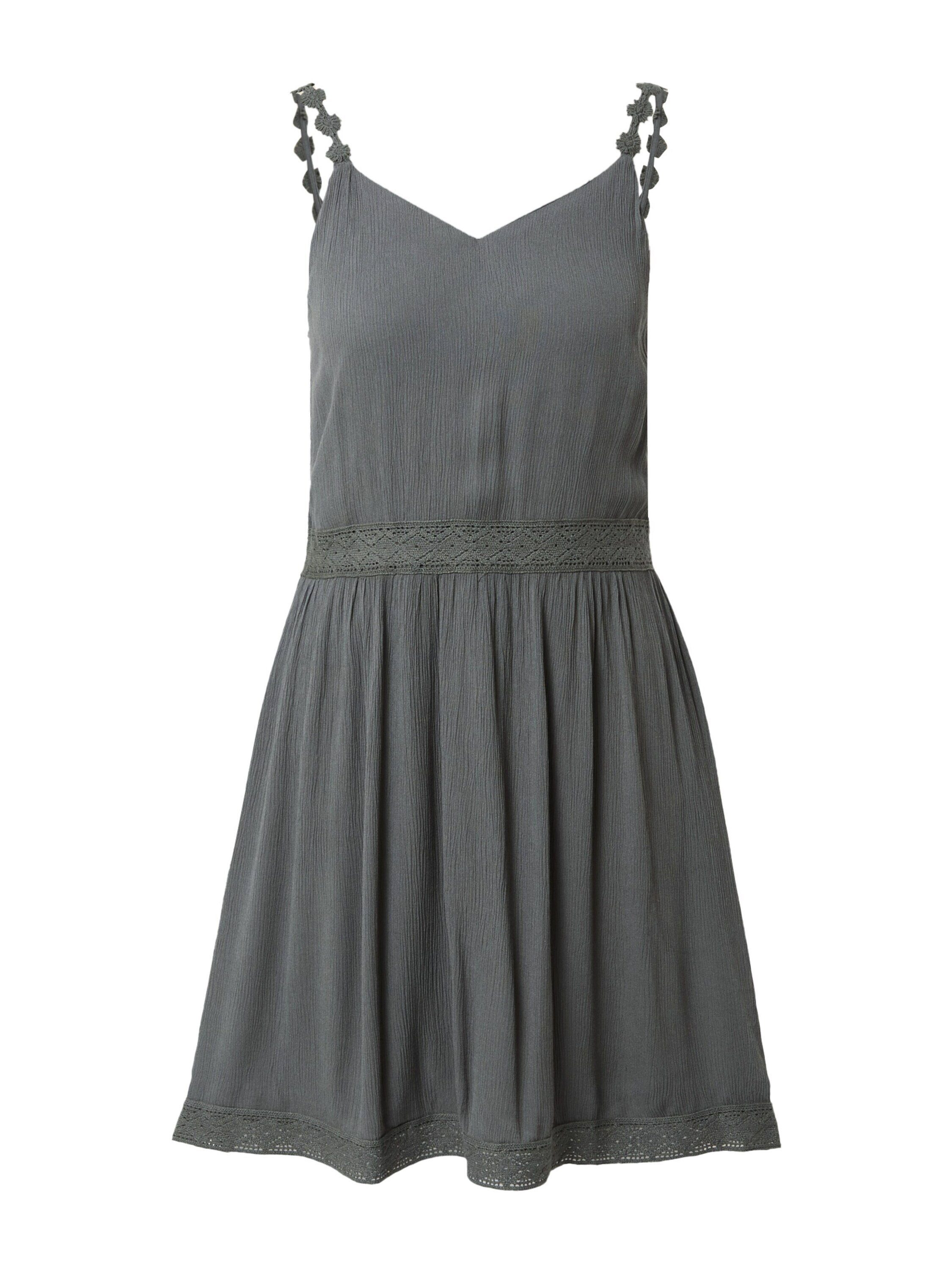 ONLY Sommerkleid Karmen Anne (1-tlg) Drapiert/gerafft, Spitze, Volant