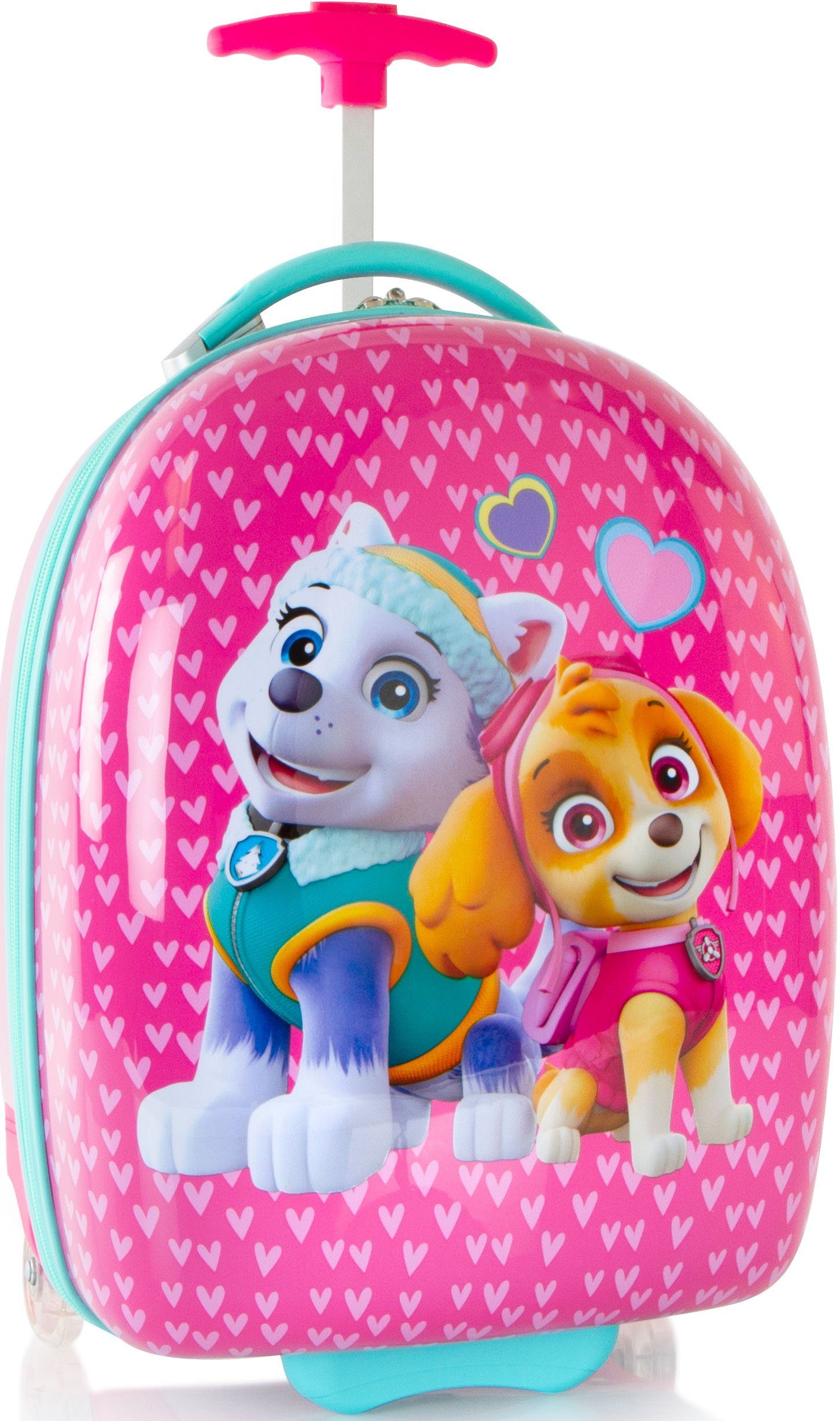 Heys Kinderkoffer Paw Patrol, Rosa, 2 Rollen, Heys Kindertrolley Kinder Reisegepäck