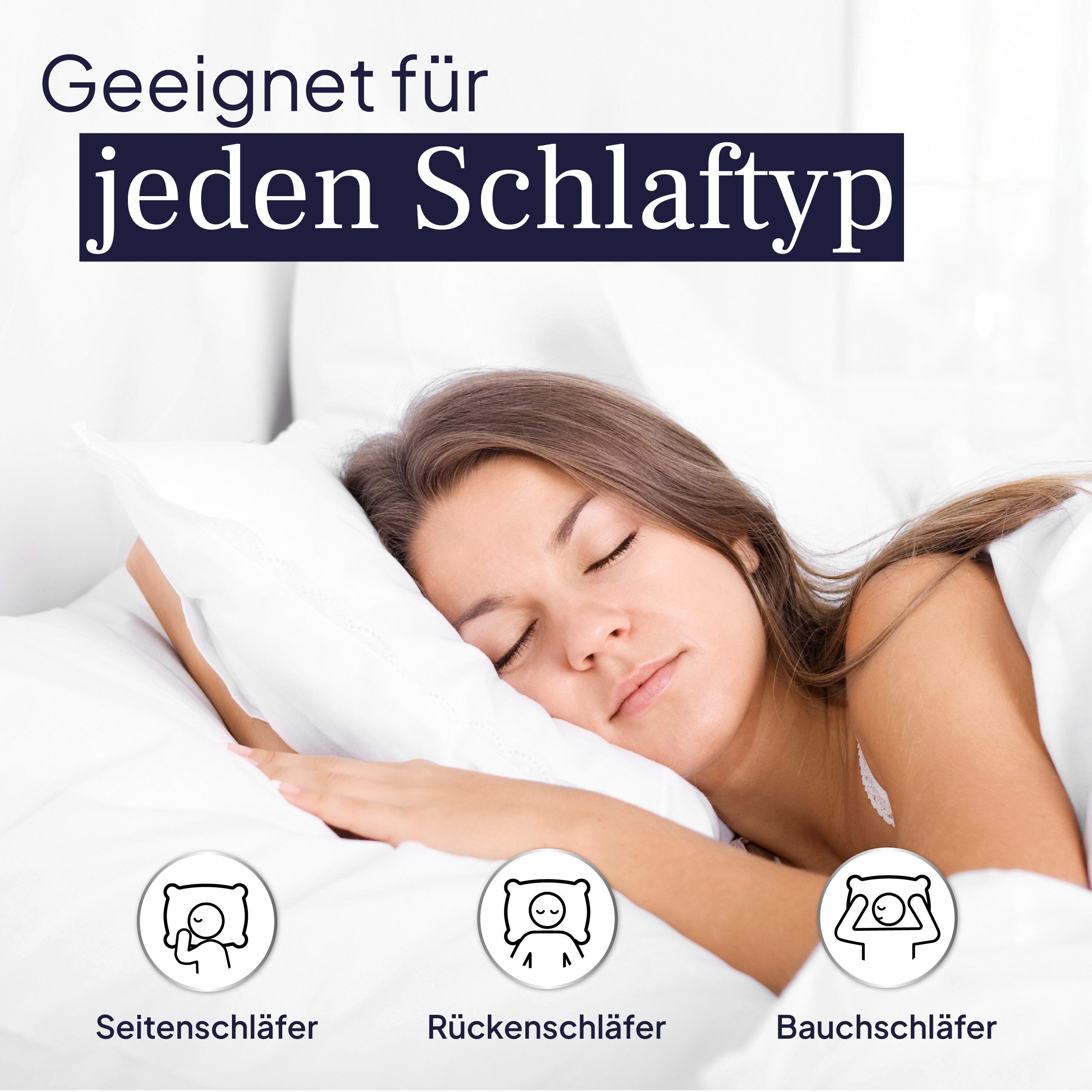 Gentle North Microfaserkissen Hochwertige Kopfkissen in Hotelqualität versc günstig online kaufen
