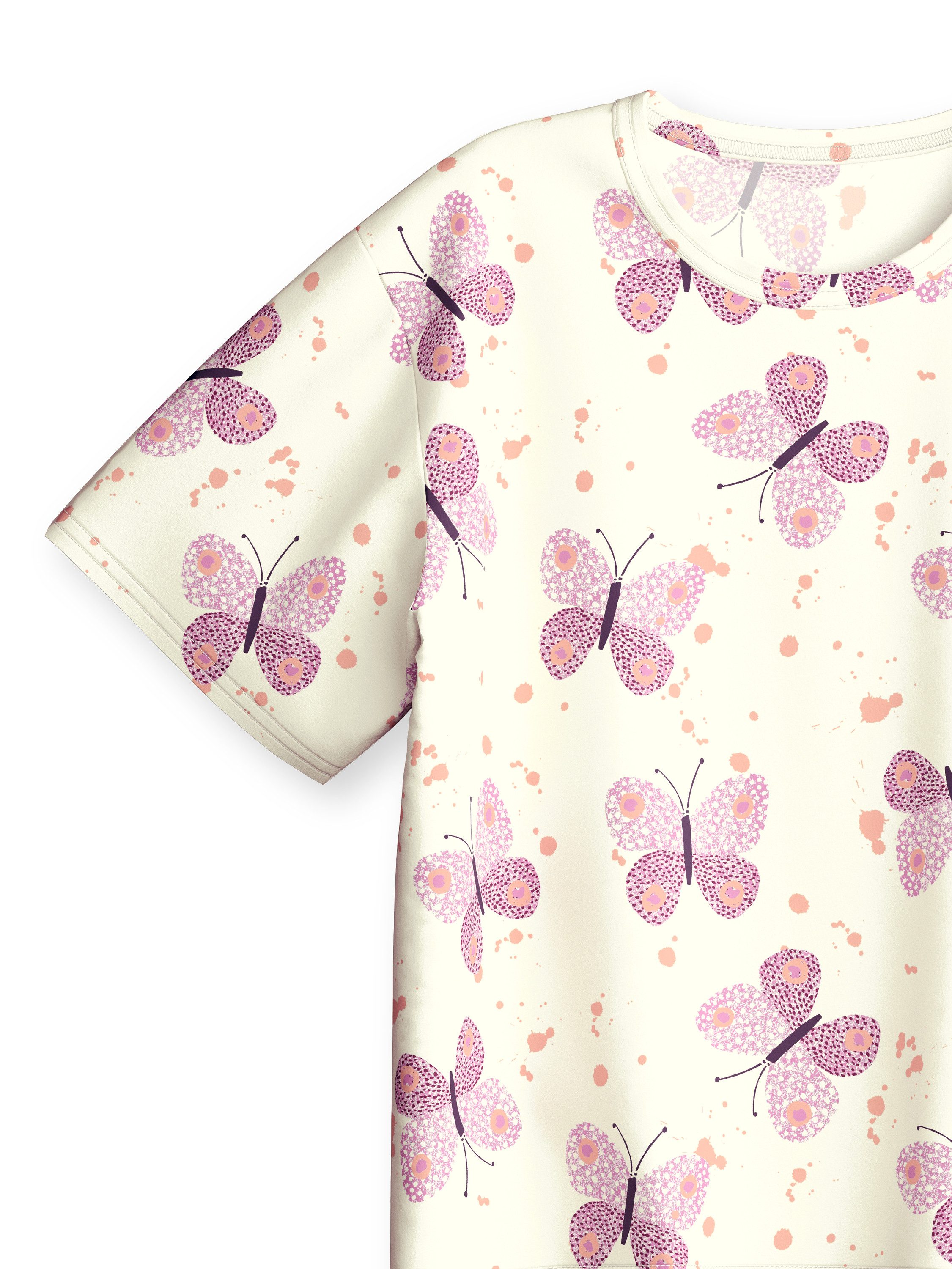 CALIDA Shorty Butterfly Kinder (2 tlg) aus hochwertiger Baumwolle, atmungsaktiv, pflegeleicht