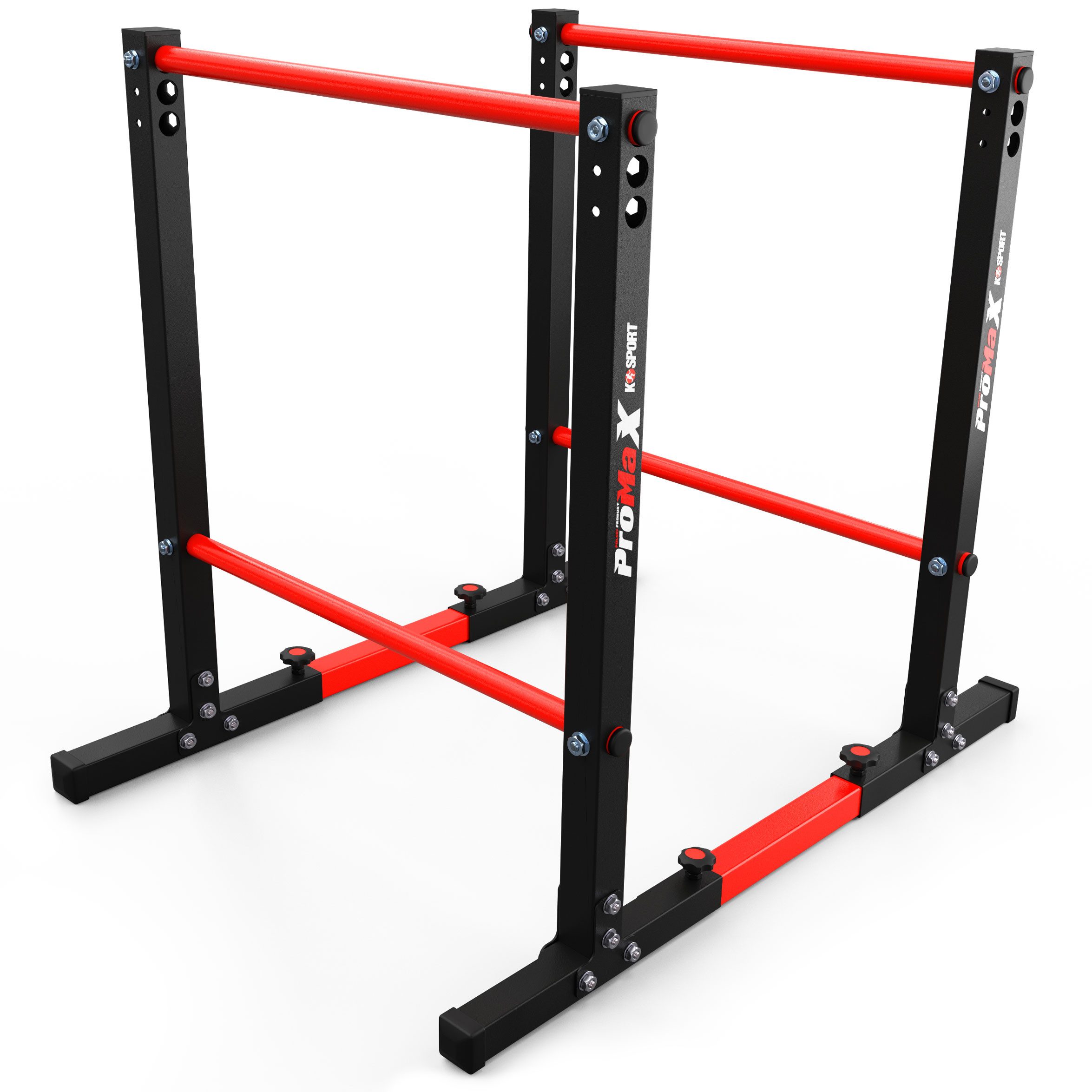 K-SPORT Kraftstation Stationärer Barren für Barrenstütze, (Calisthenics-Barren zum Training mit dem eigenen Körpergewicht, Dip-Stange bis 290 kg belastbar), Made in EU!