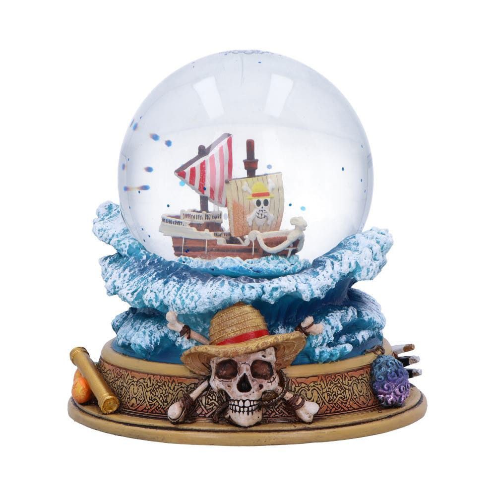 Nemesis Now Schneekugel One Piece Schneekugel Going Merry 17 cm (1 St), Schneekugel aus hochwertigem Resin