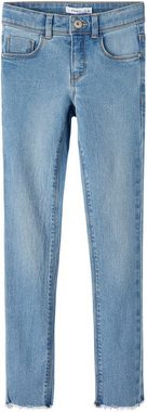 Name It Skinny-fit-Jeans NKFPOLLY SKINNY JEANS 1191-IO NOOS Used-Optik