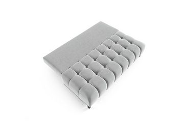 MOEBLO Schlafsofa BRODY, Sofa Couch für Wohnzimmer Polstersofa Sofagarnitur Wohnlandschaft mit Bettfunktion - (BxHxT): 197x93x100 cm, mit Schlaffunktion und Bettkasten