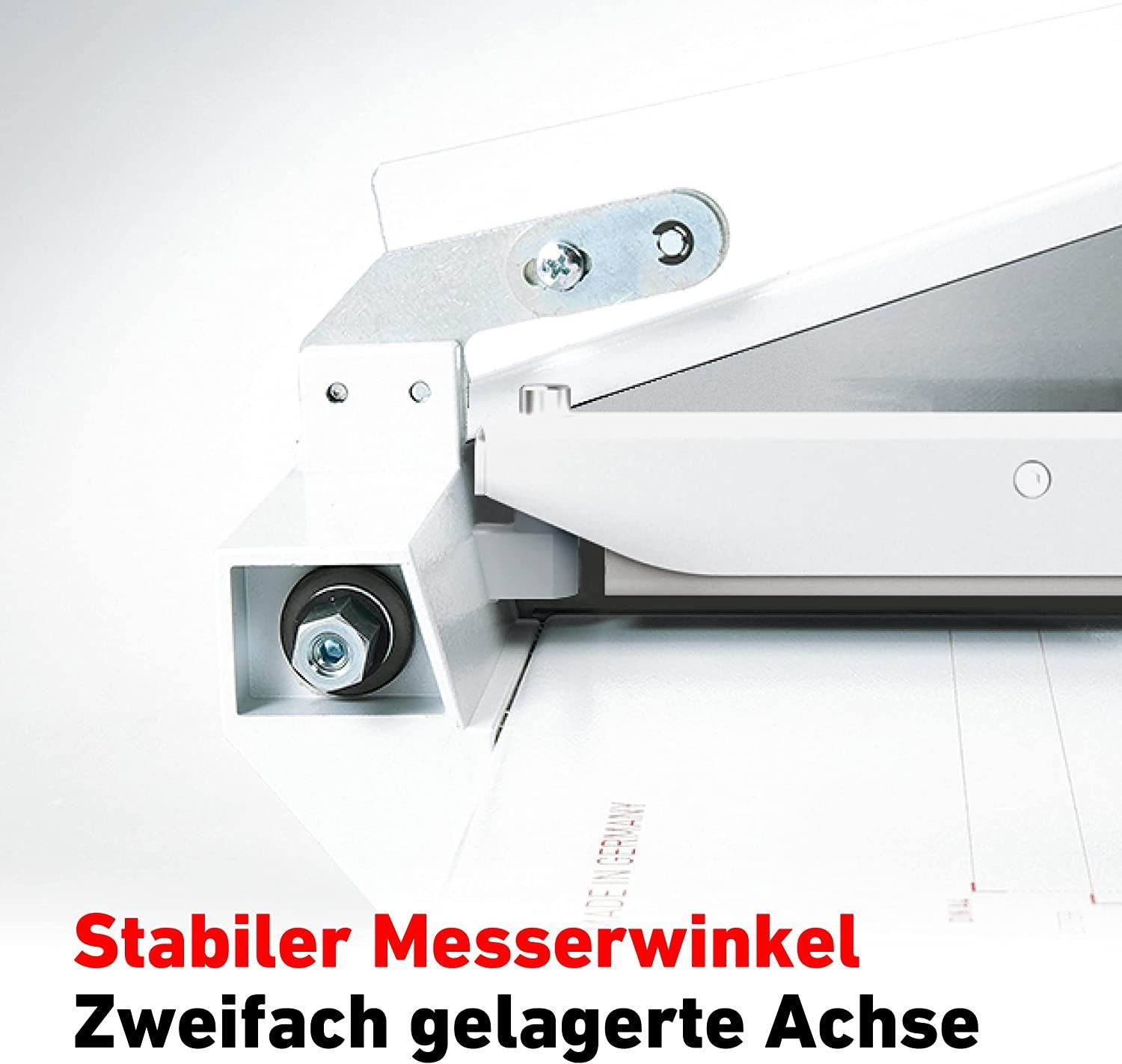 IDEAL Hebelschneidemaschine 1138, bis DIN A4 (356 x 403mm, Schnittlänge 385 mm, 50 Blatt Kapazität)