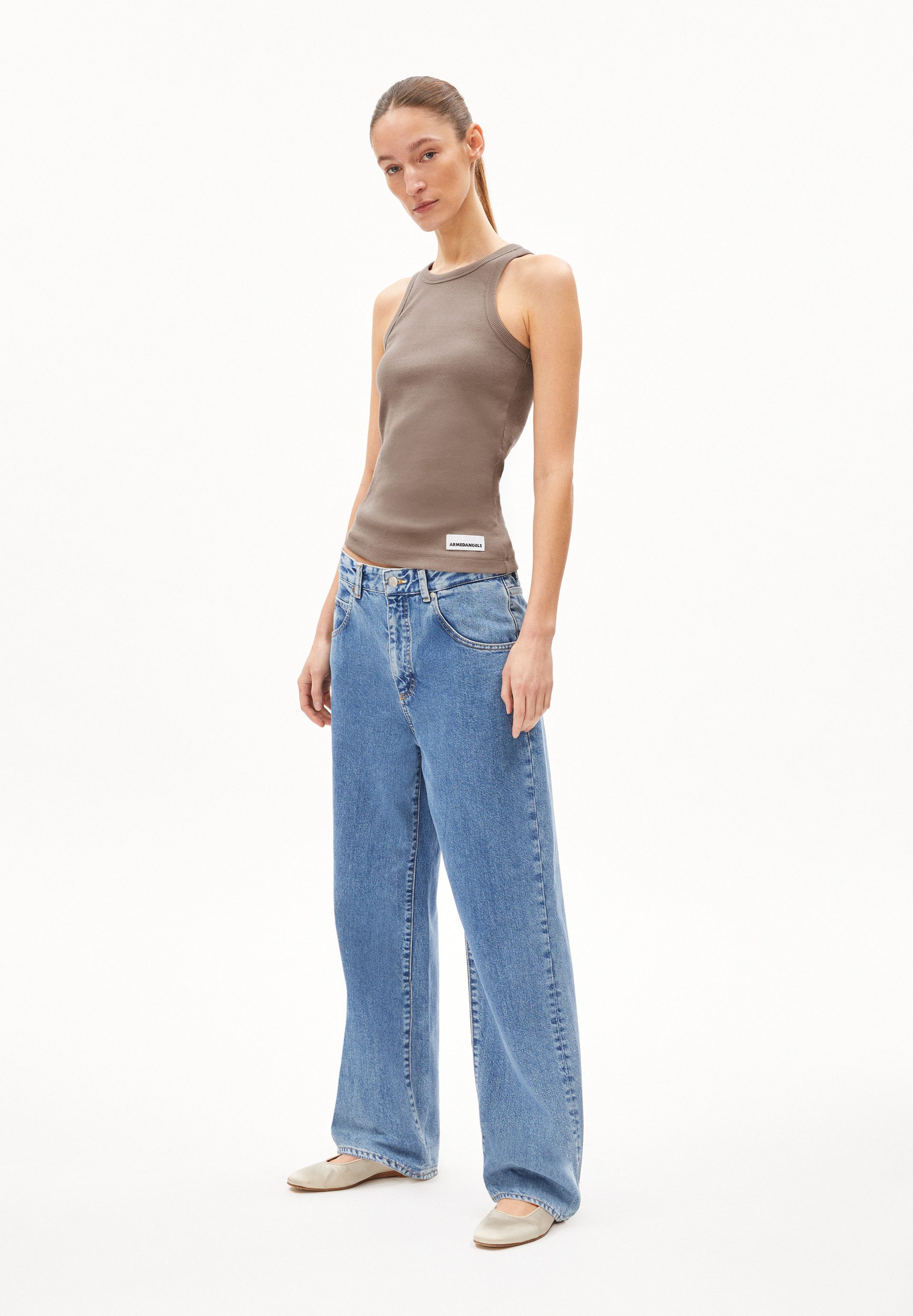 Armedangels Boyfriend-Jeans HAAYI Baggy Jeans recycelte günstig online kaufen