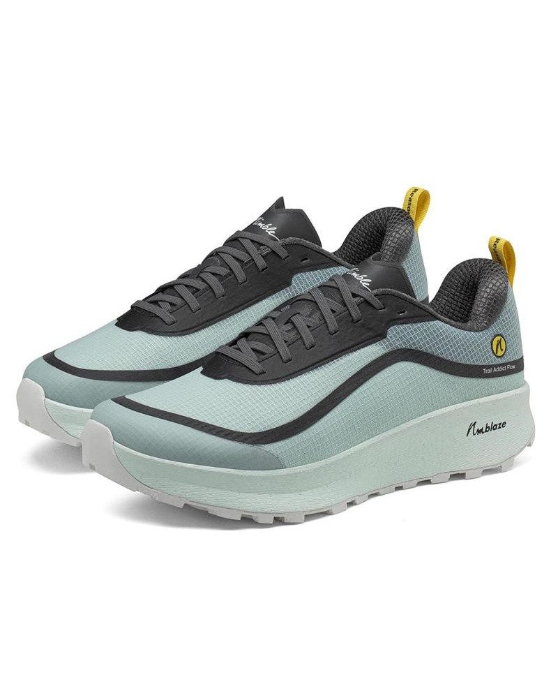 Joe Nimble Addict Flow Trail grau/mintgrün Damen Laufschuh