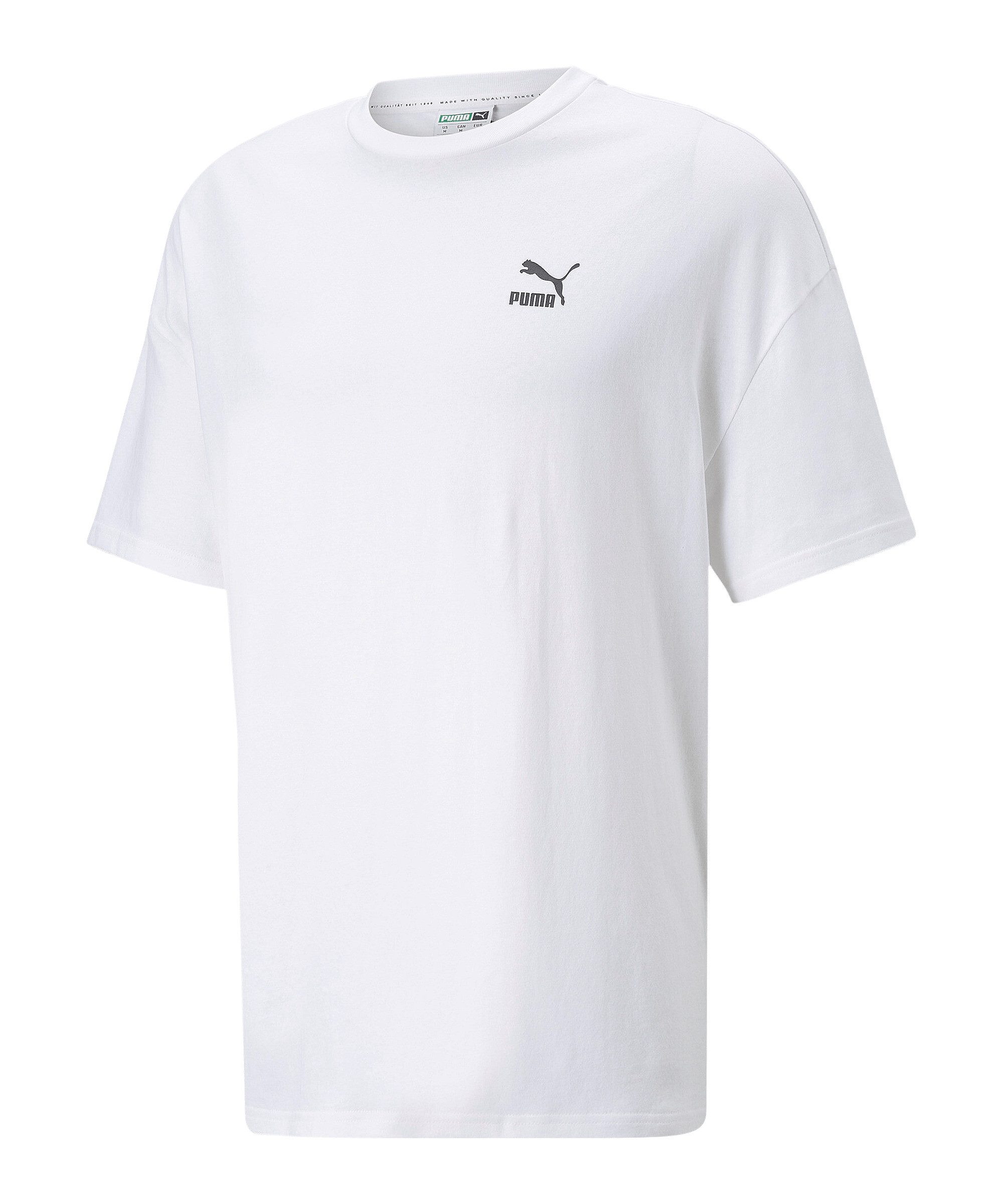 T-Shirt PUMA Classics Oversized T-Shirt Kurzarm-Shirts