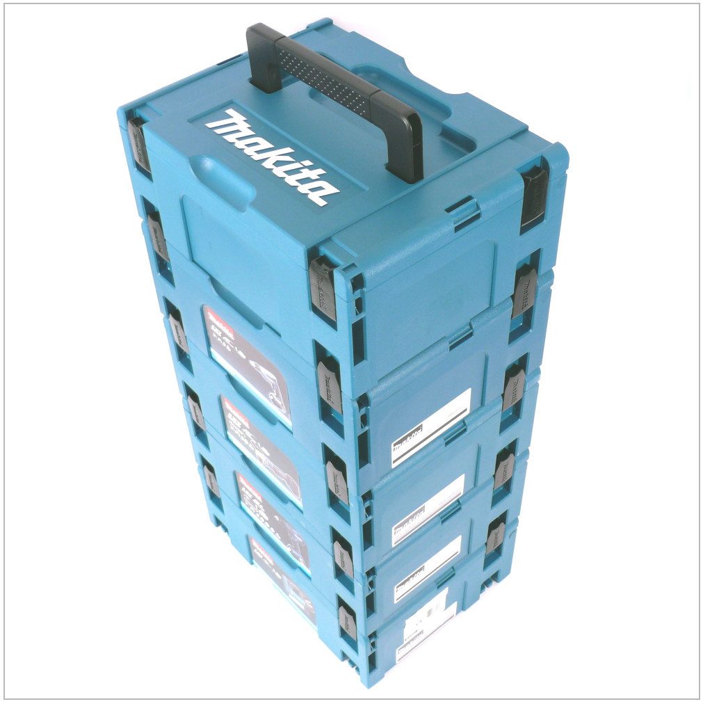 Makita Werkzeugkoffer Makpac 2 Transportbox Systemkoffer 5er Set