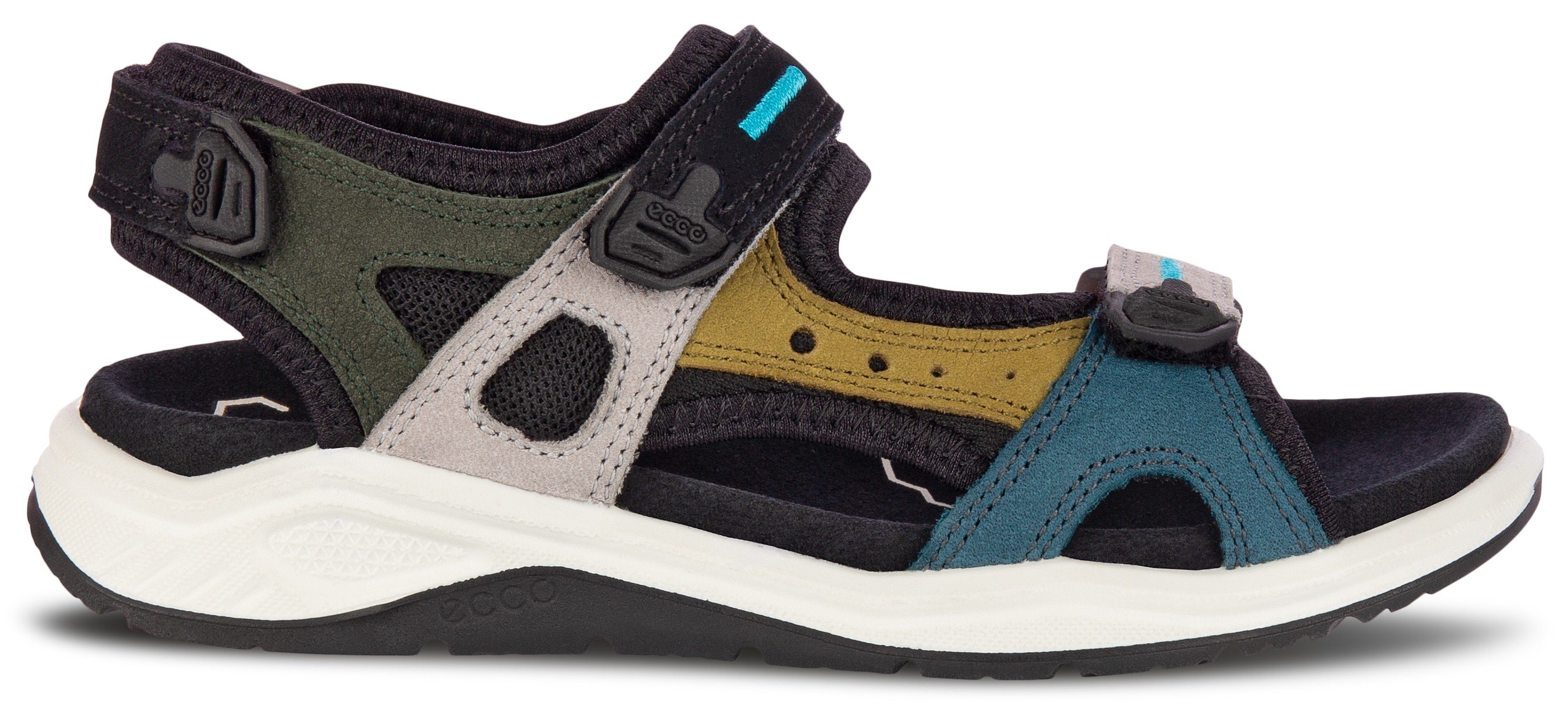 Schuhe Sandalen Ecco X-TRINSIC Sandale in mehrfarbiger Optik