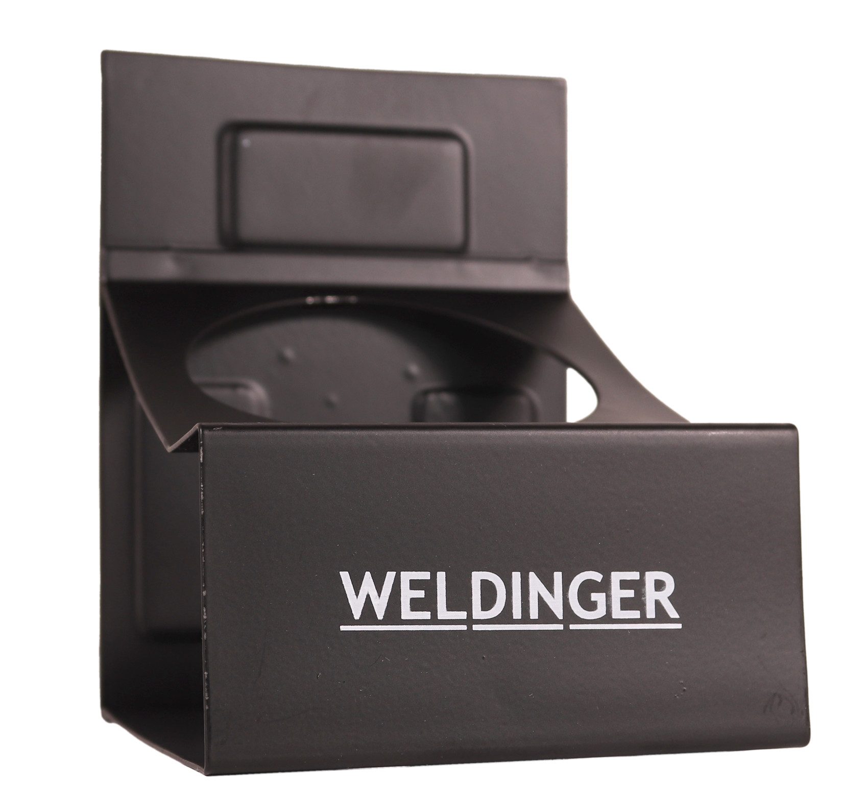 WELDINGER Magnethalter Dosenhalter magnetisch 1 Dose für Werkzeugwagen Metallwand (1-St), magnetischer Dosenhalter