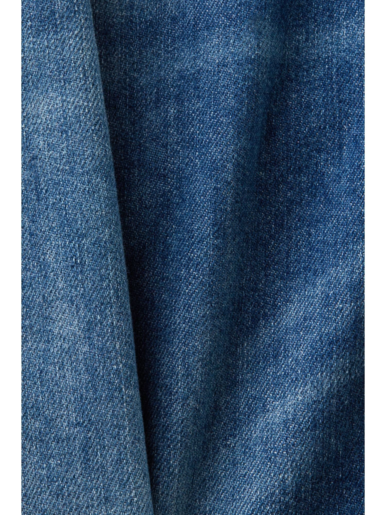 Esprit Slim-fit-Jeans Schmale Jeans mit Bundhöhe mittlerer