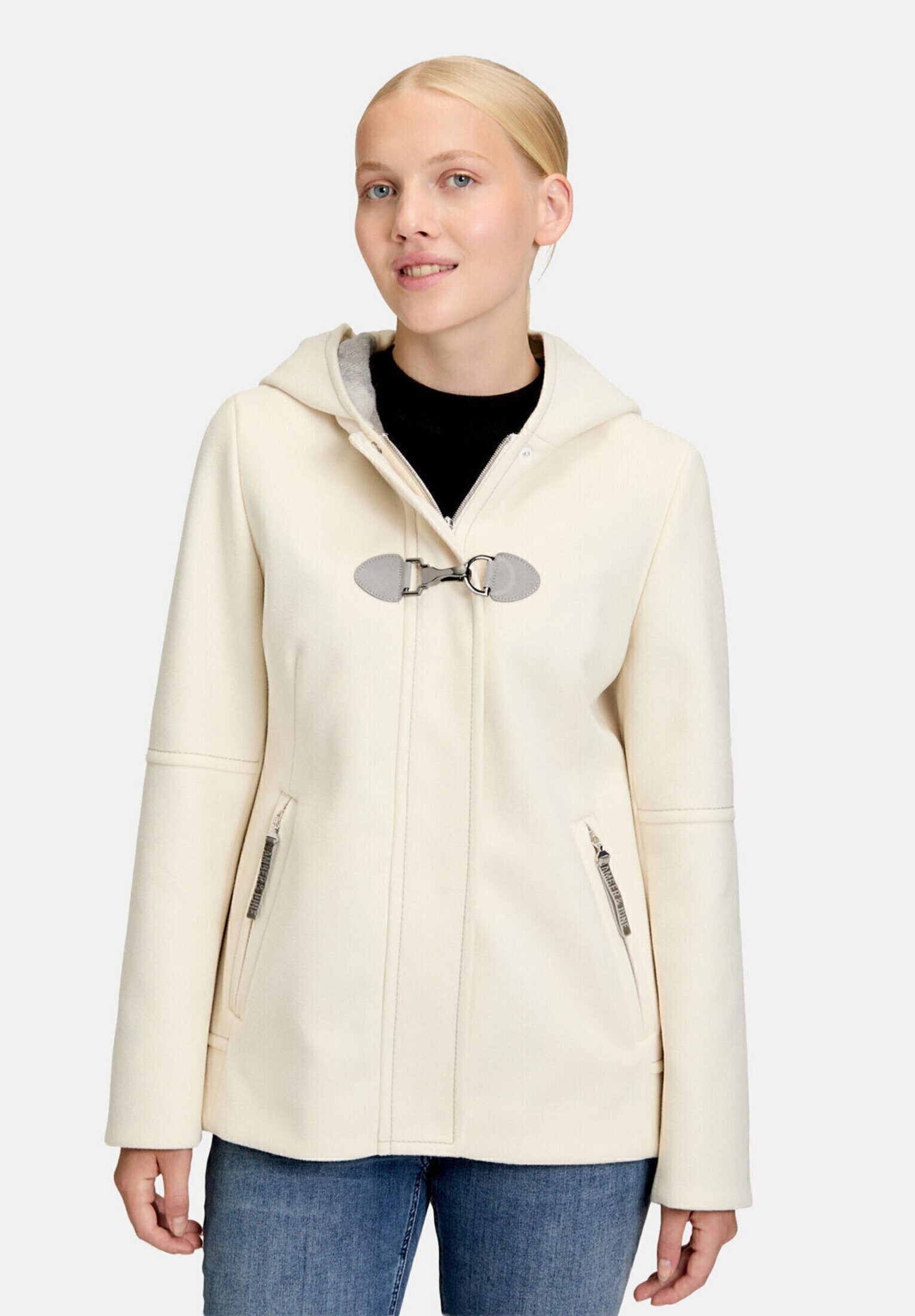 Amber & June Winterjacke Damen mit Kapuze – Bild 2 von 5