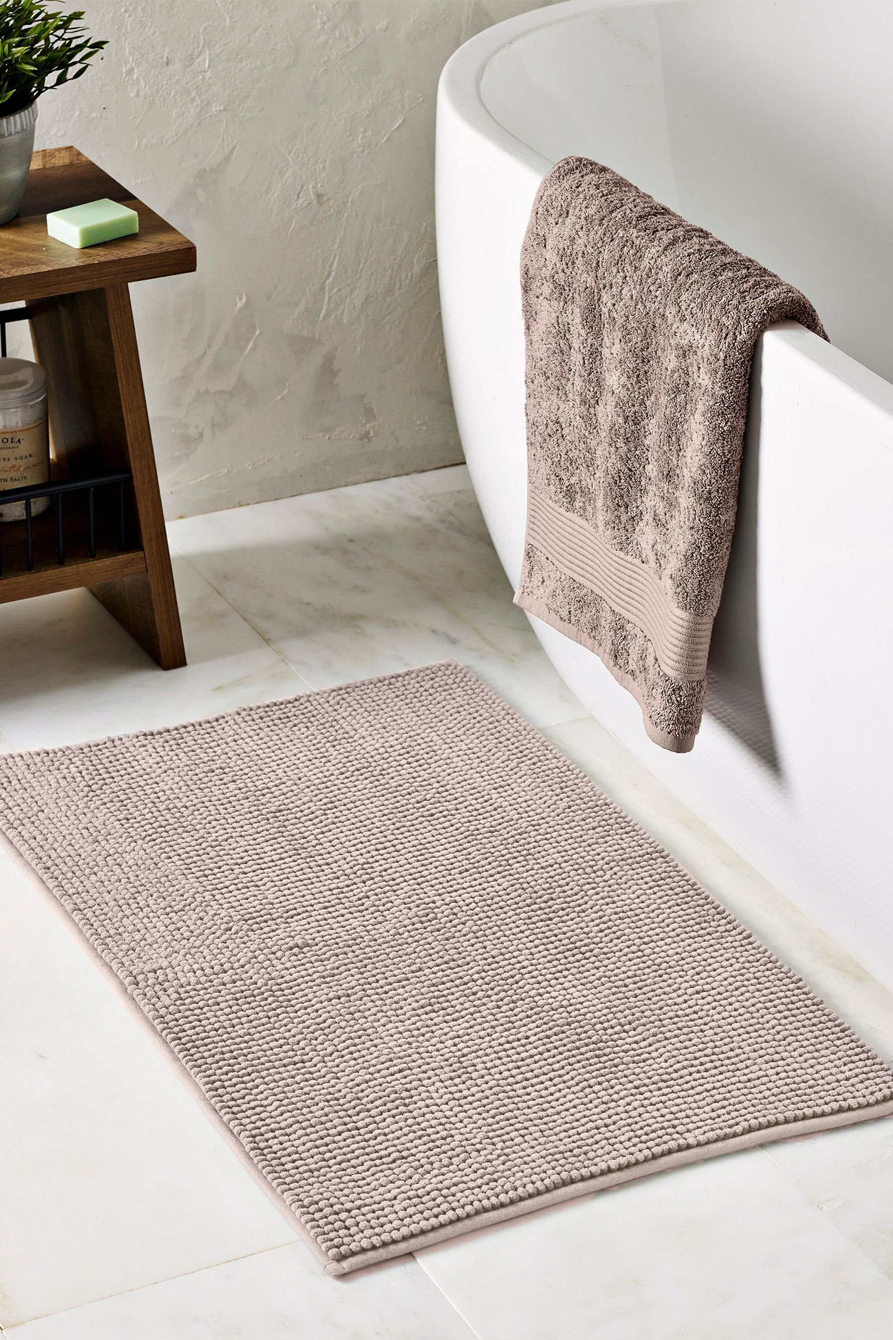 Next Badematte Matte mit Bommeln-Groß, Höhe 90 mm günstig online kaufen